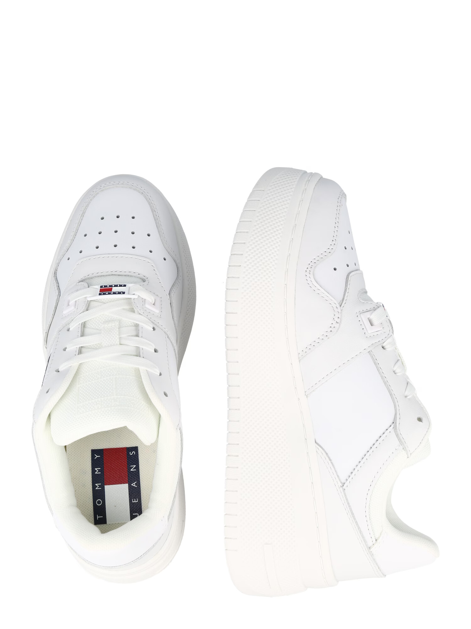 Tommy Jeans Sneaker low albastru marin / roşu închis / alb - Pled.ro