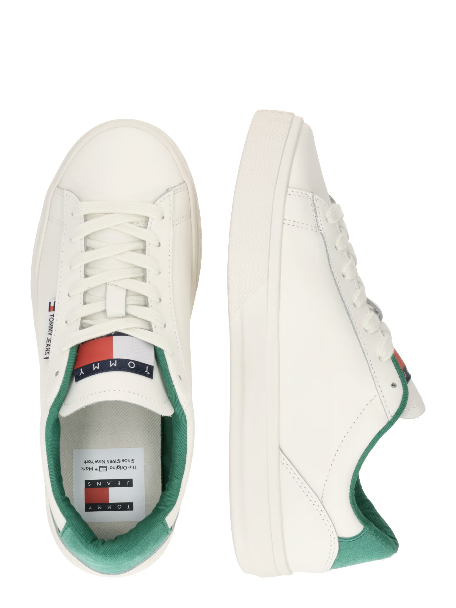 Tommy Jeans Sneaker low albastru / verde / roșu / alb - Pled.ro