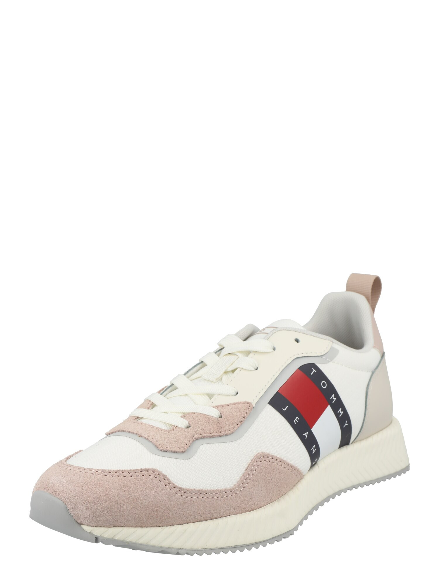 Tommy Jeans Sneaker low bej / alb kitt / bleumarin / alb - Pled.ro