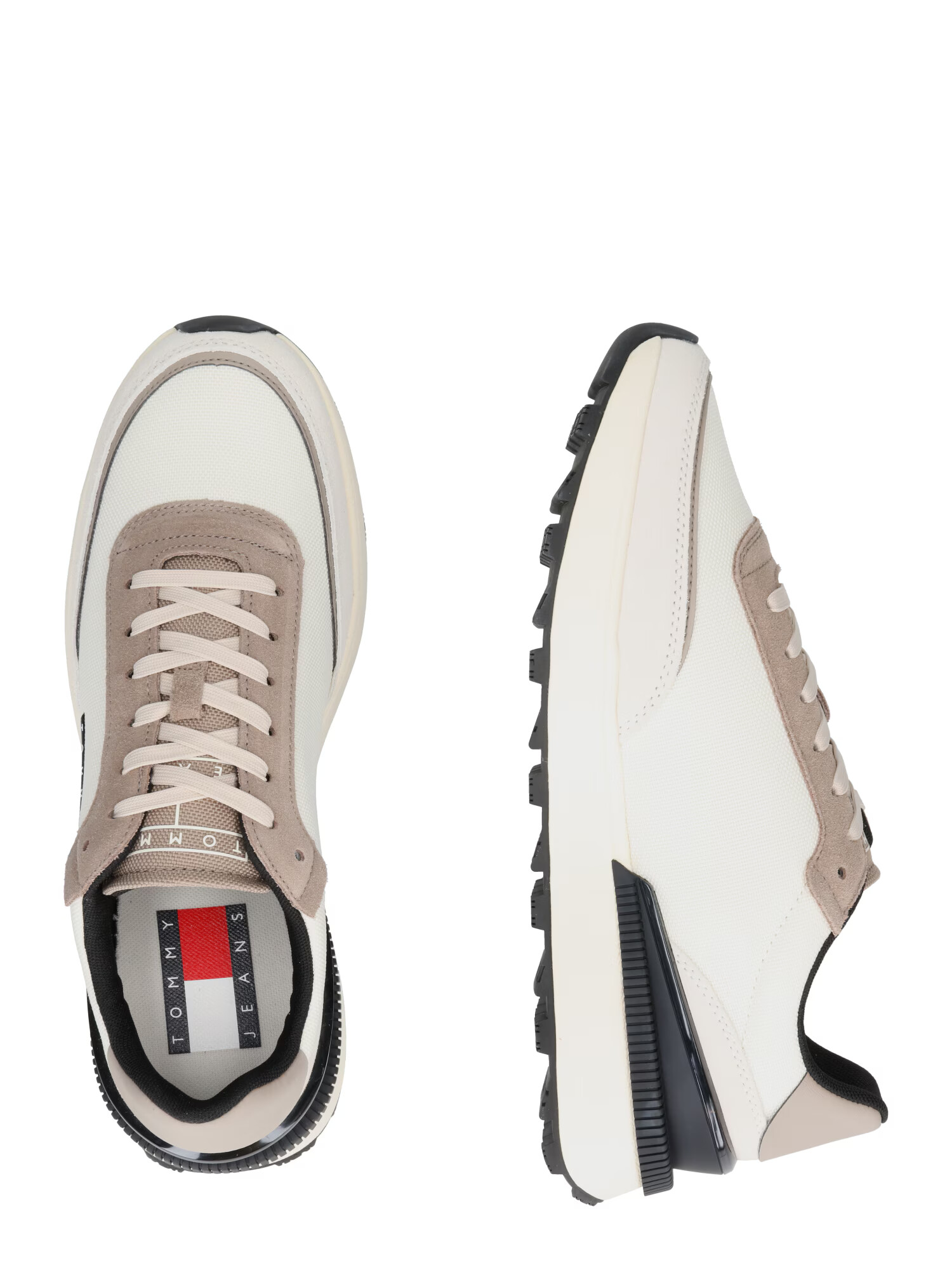 Tommy Jeans Sneaker low bej / crem / negru - Pled.ro