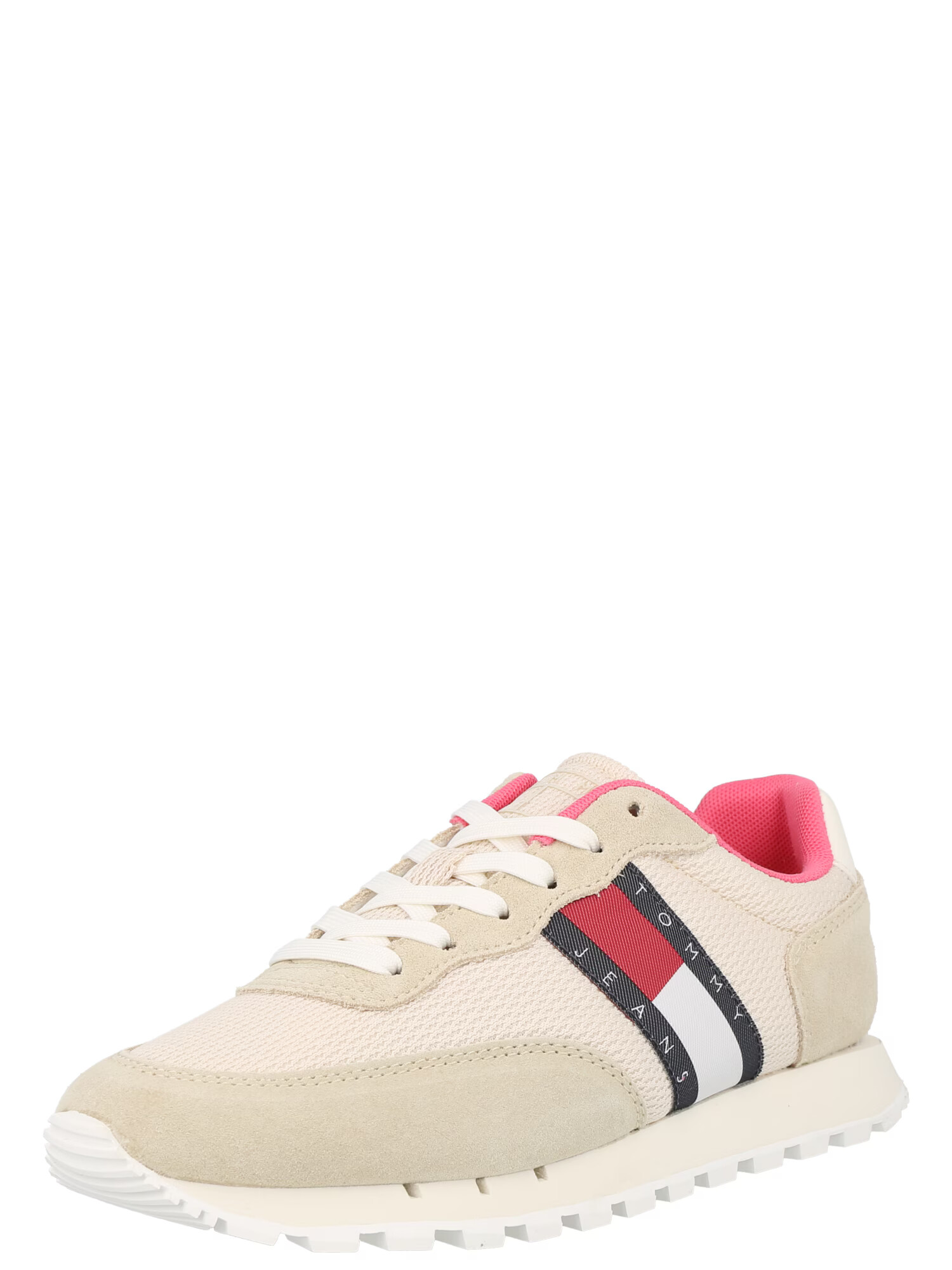 Tommy Jeans Sneaker low bej deschis / albastru închis / roz deschis / roșu amestecat - Pled.ro