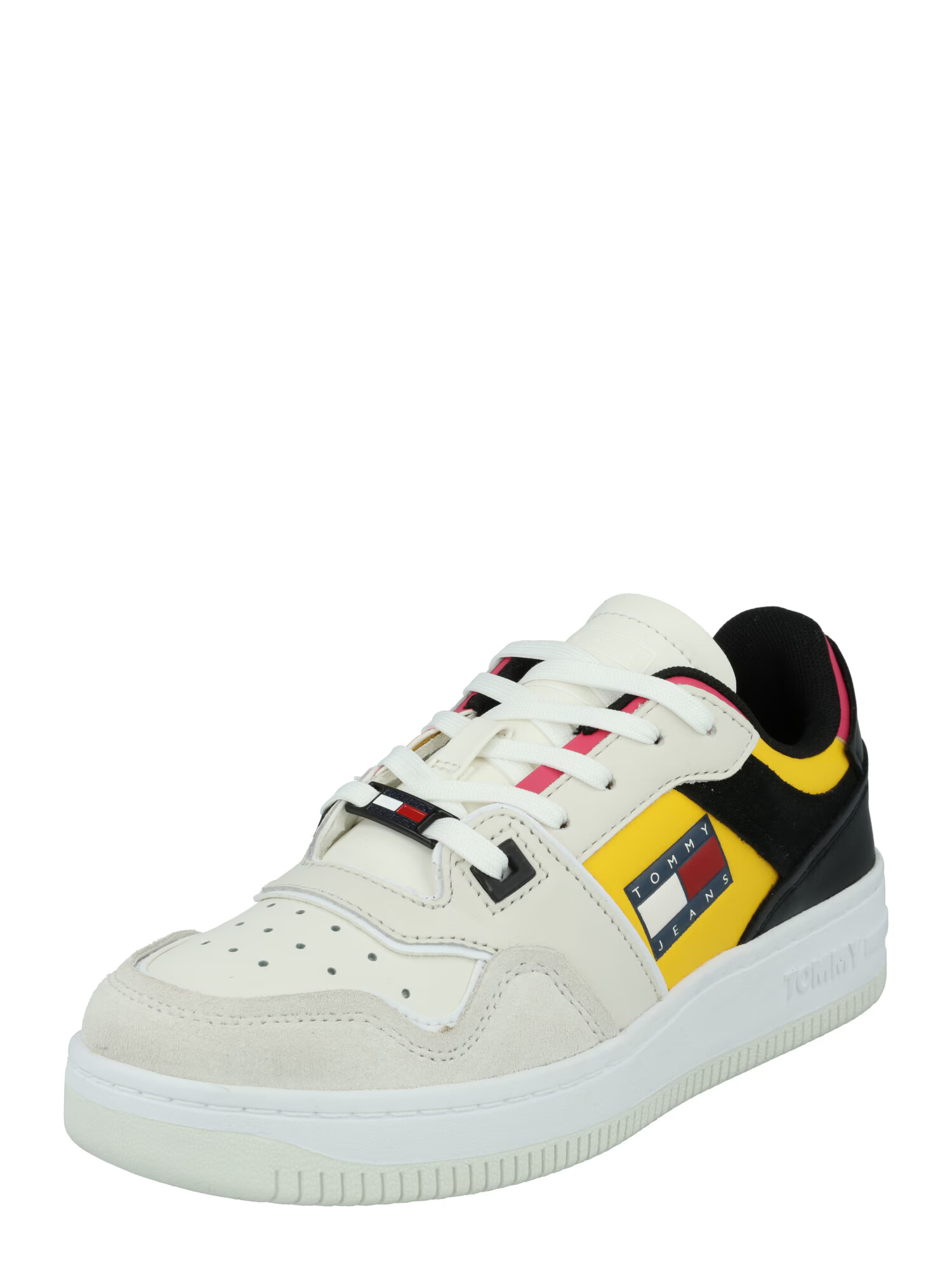 Tommy Jeans Sneaker low bej / galben / roșu / negru - Pled.ro