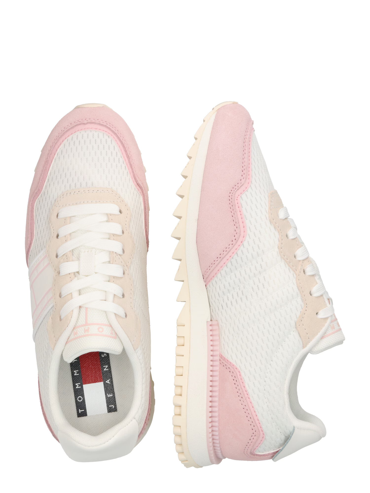 Tommy Jeans Sneaker low bej / roz deschis / alb - Pled.ro