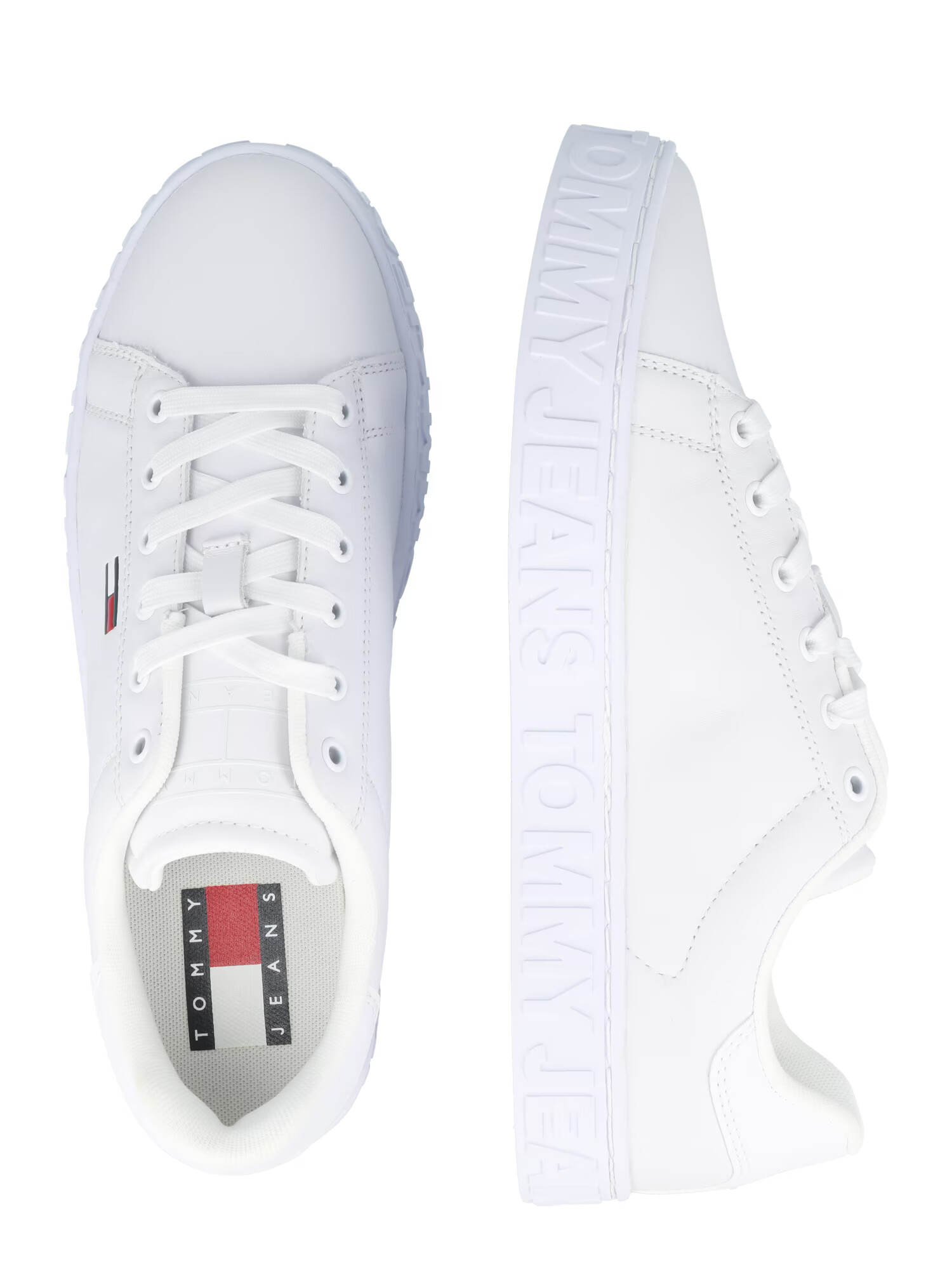 Tommy Jeans Sneaker low bleumarin / roși aprins / alb - Pled.ro