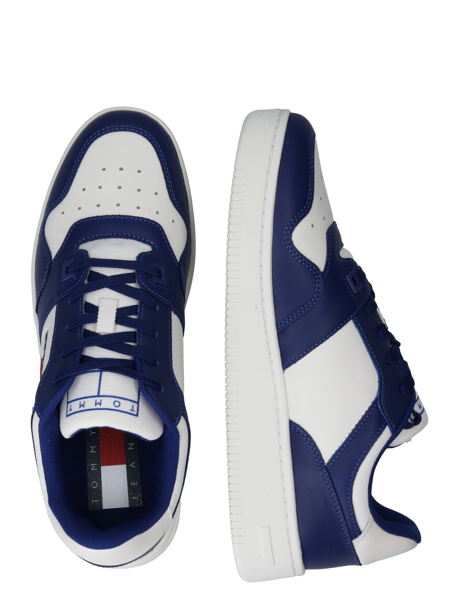 Tommy Jeans Sneaker low bleumarin / roșu / alb - Pled.ro