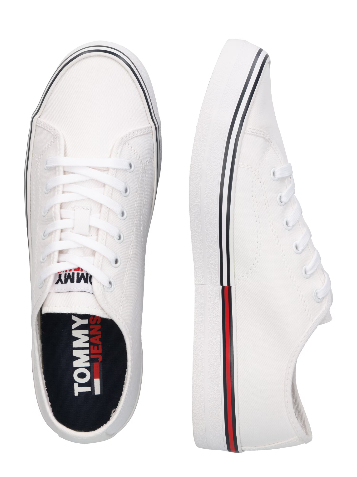 Tommy Jeans Sneaker low bleumarin / roșu / alb - Pled.ro