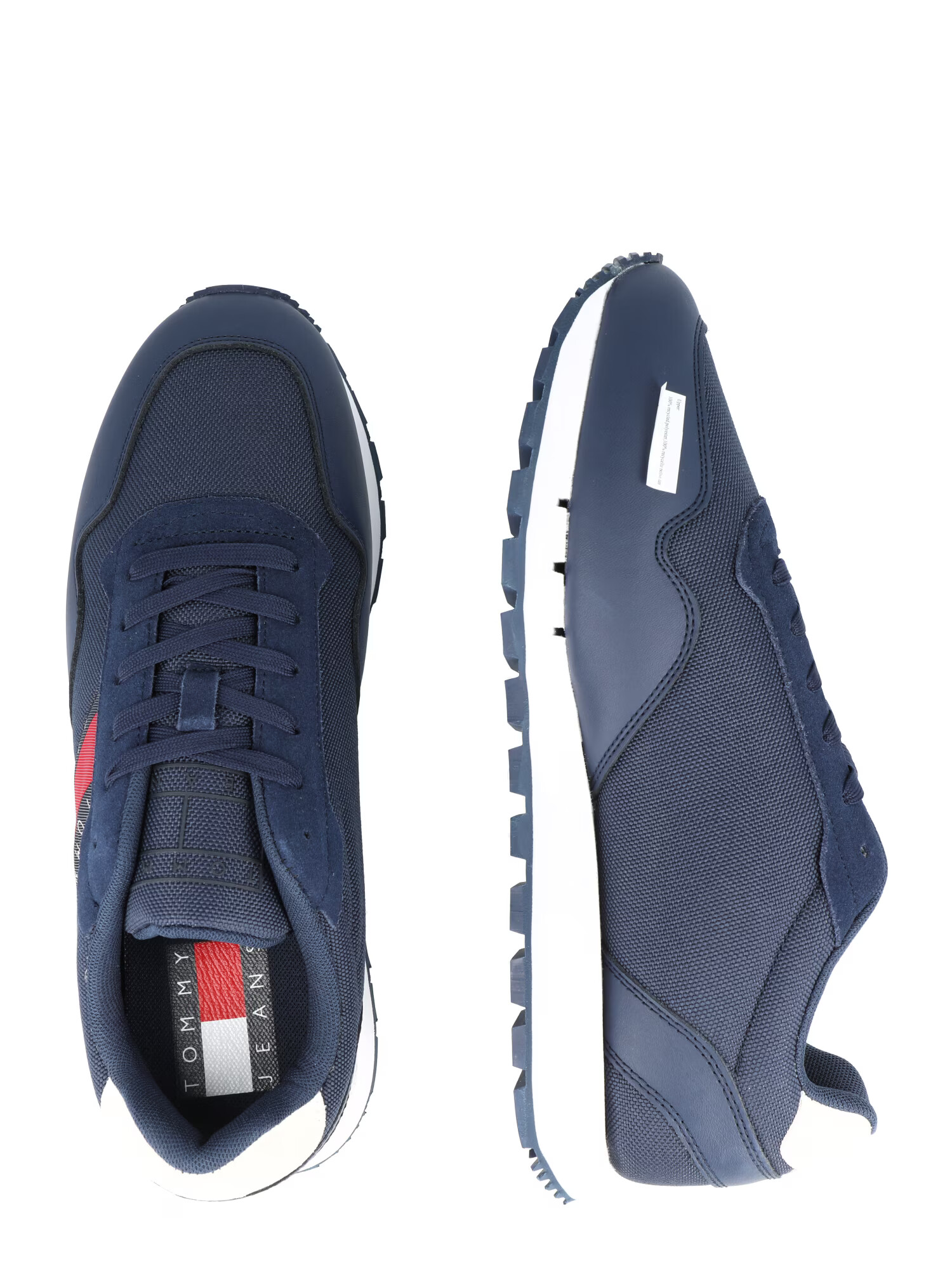 TOMMY HILFIGER Sneaker low bleumarin / roșu / alb - Pled.ro