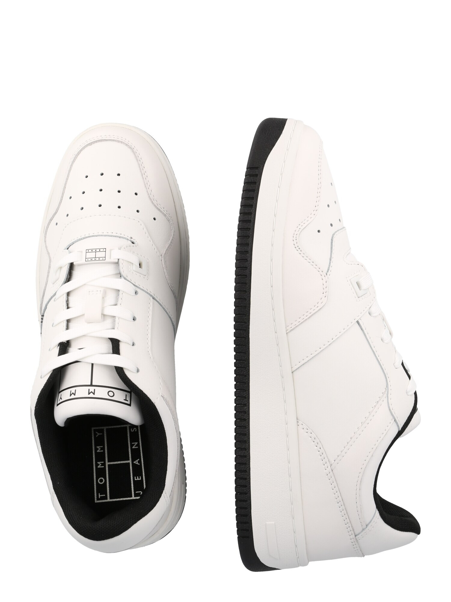 Tommy Jeans Sneaker low ecru / negru - Pled.ro