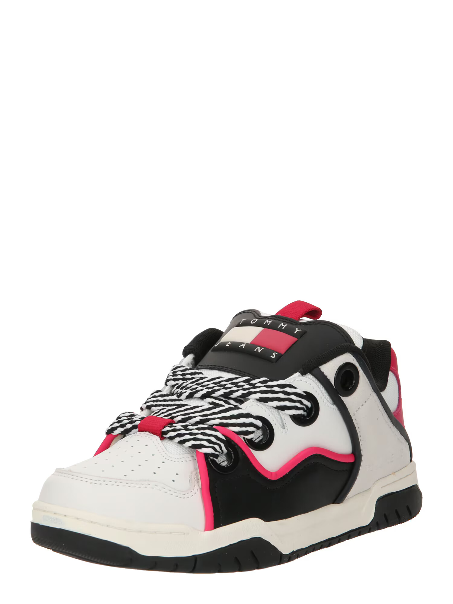 Tommy Jeans Sneaker low ecru / roz / negru - Pled.ro