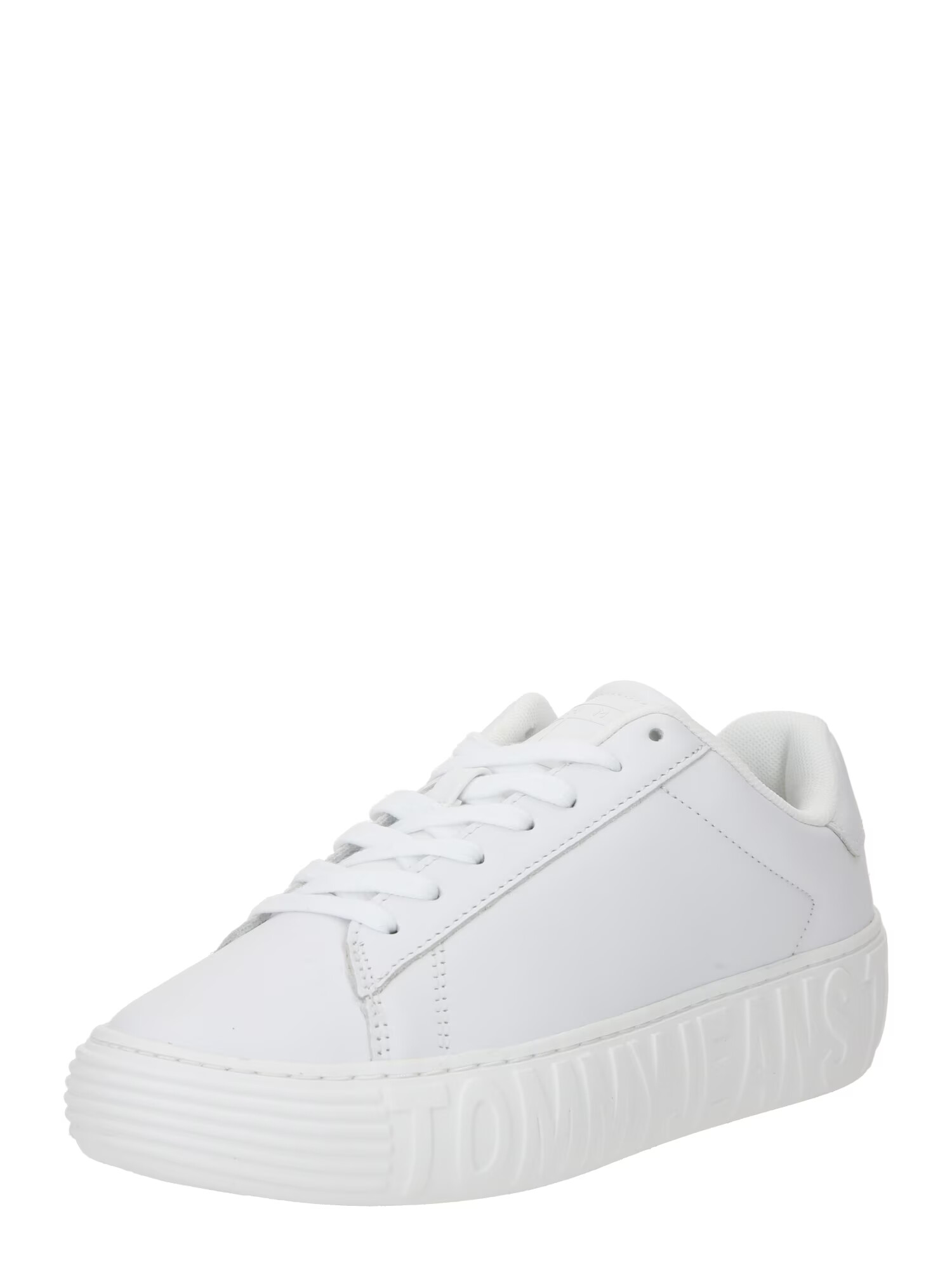 Tommy Jeans Sneaker low 'ESSENTIAL' alb - Pled.ro