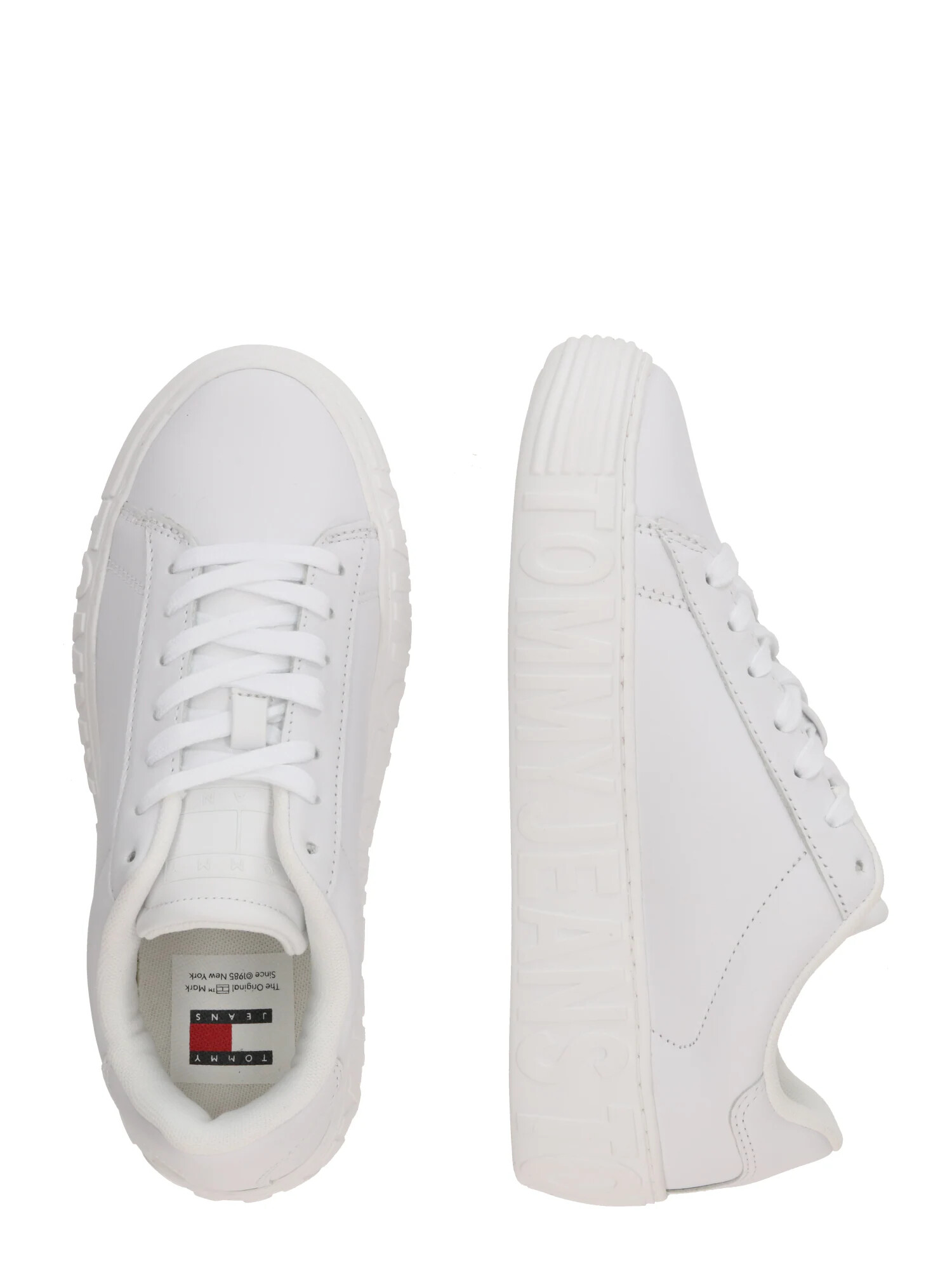 Tommy Jeans Sneaker low 'ESSENTIAL' alb - Pled.ro