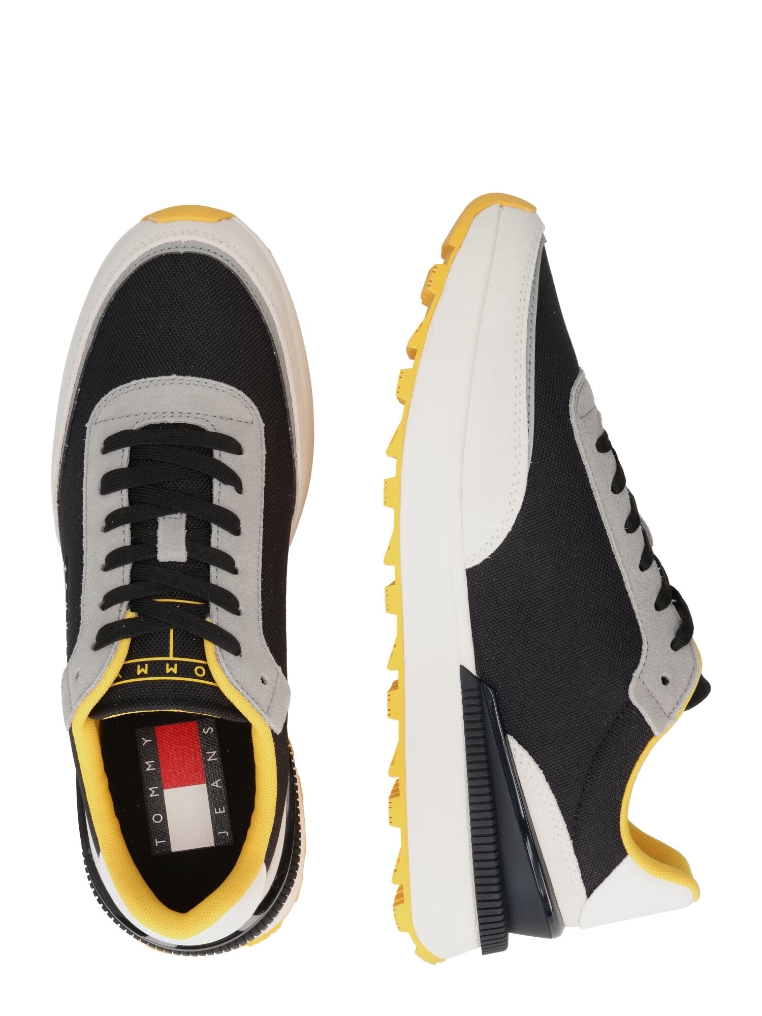 Tommy Jeans Sneaker low galben / gri deschis / negru / alb - Pled.ro