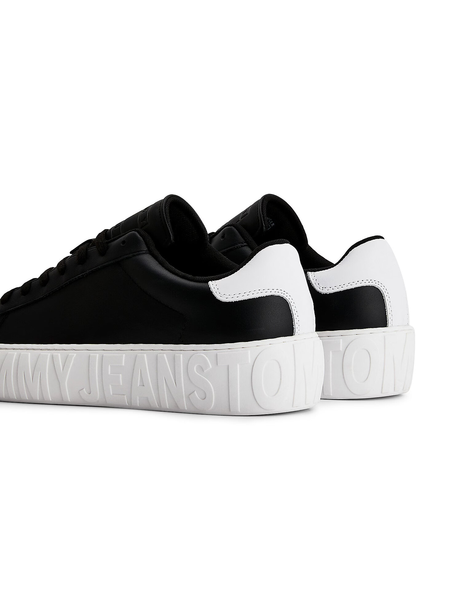 Tommy Jeans Sneaker low negru / alb - Pled.ro