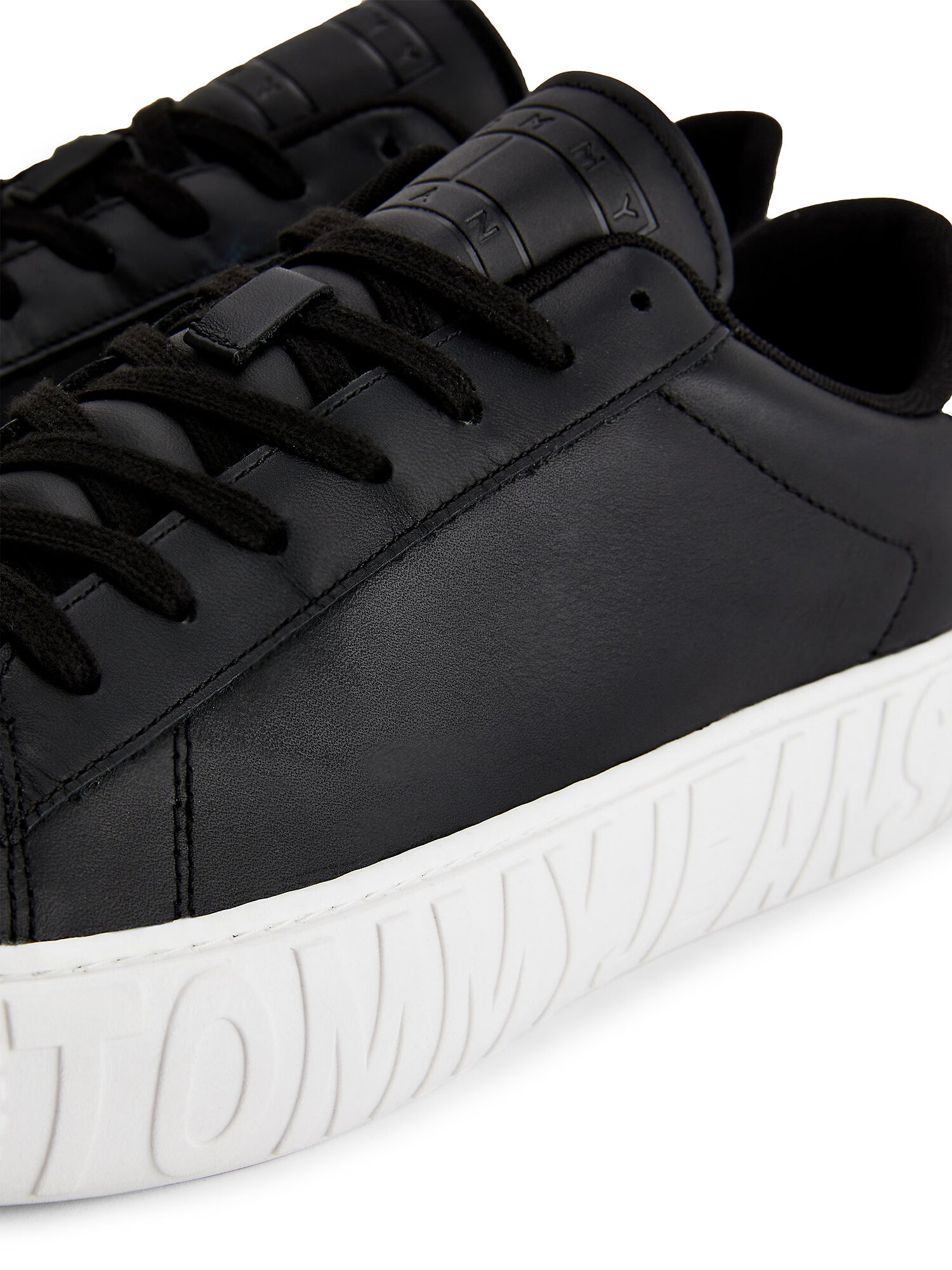 Tommy Jeans Sneaker low negru / alb - Pled.ro