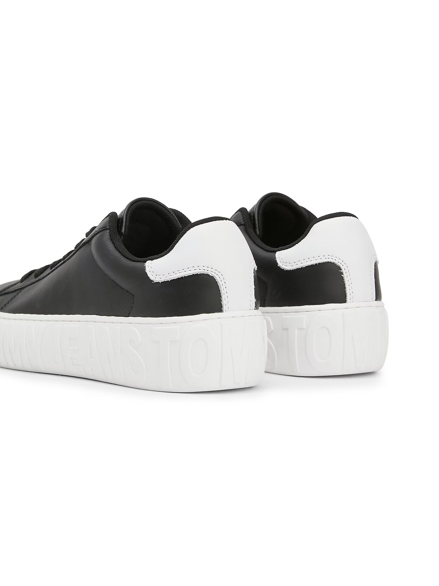 Tommy Jeans Sneaker low negru / alb - Pled.ro