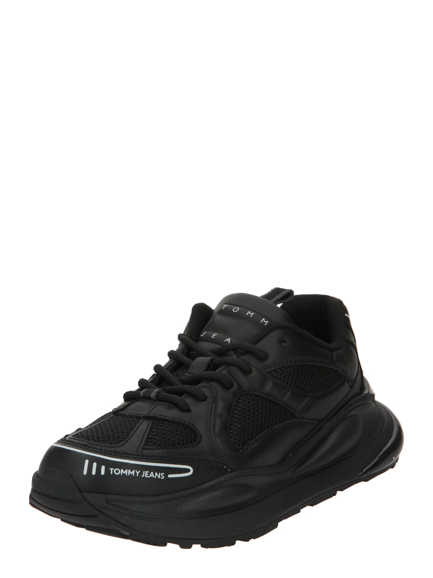 Tommy Jeans Sneaker low negru / alb - Pled.ro