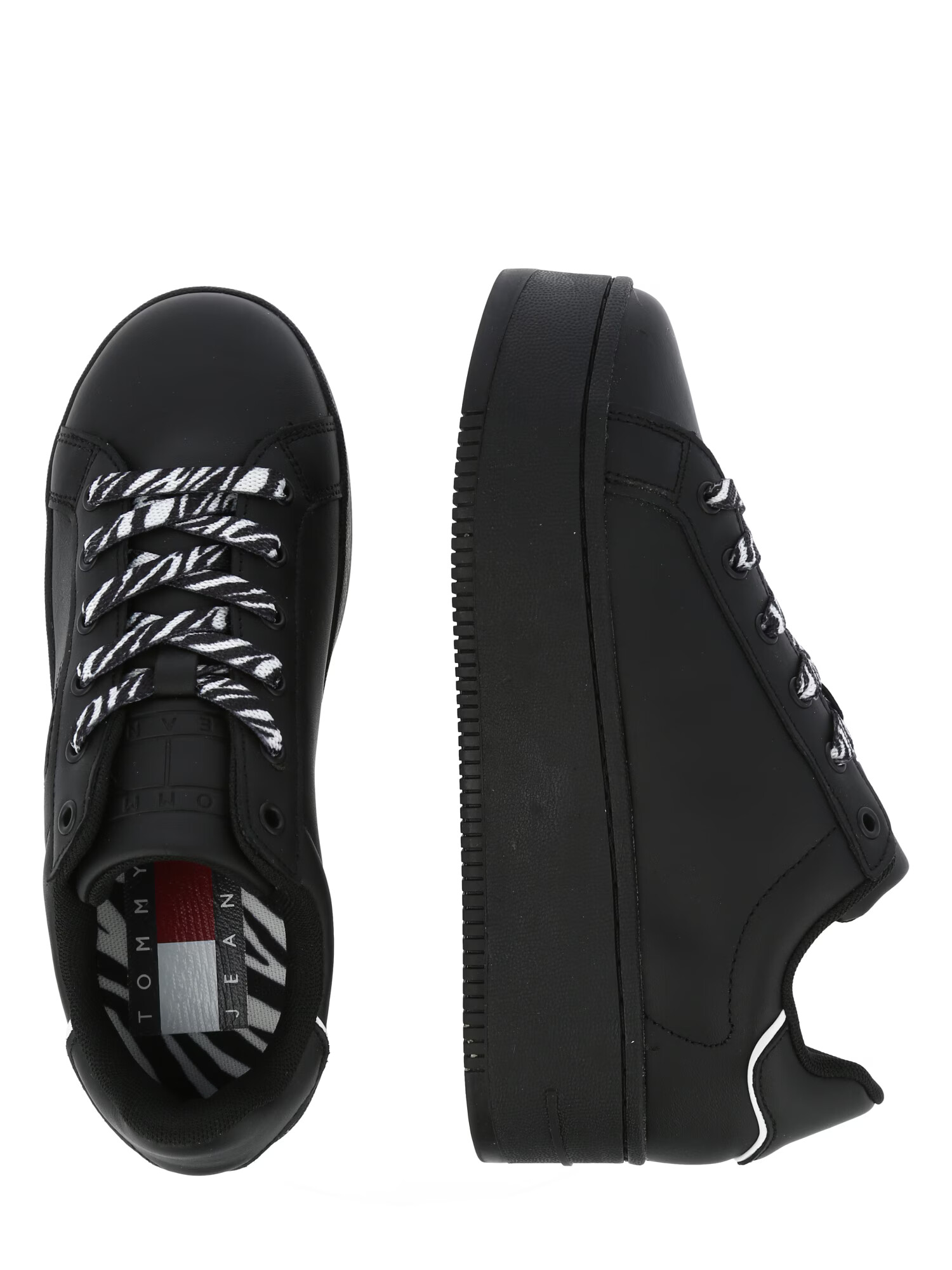 Tommy Jeans Sneaker low 'New Roxy' roșu / negru / alb - Pled.ro