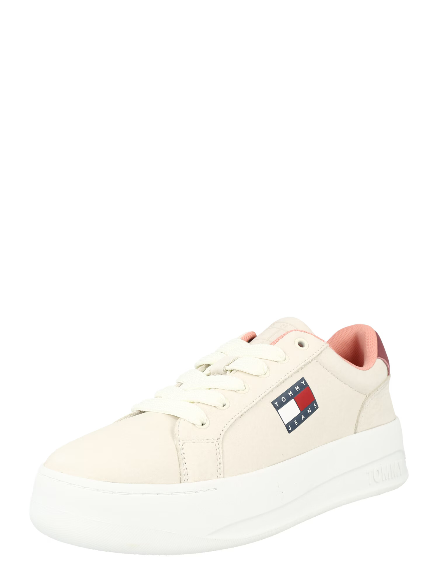 Tommy Jeans Sneaker low 'REN' bleumarin / roșu vin / roși aprins / alb murdar - Pled.ro