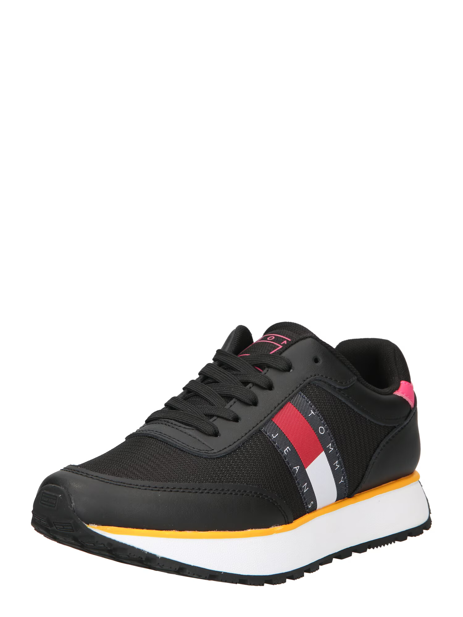 Tommy Jeans Sneaker low roșu / negru / alb - Pled.ro