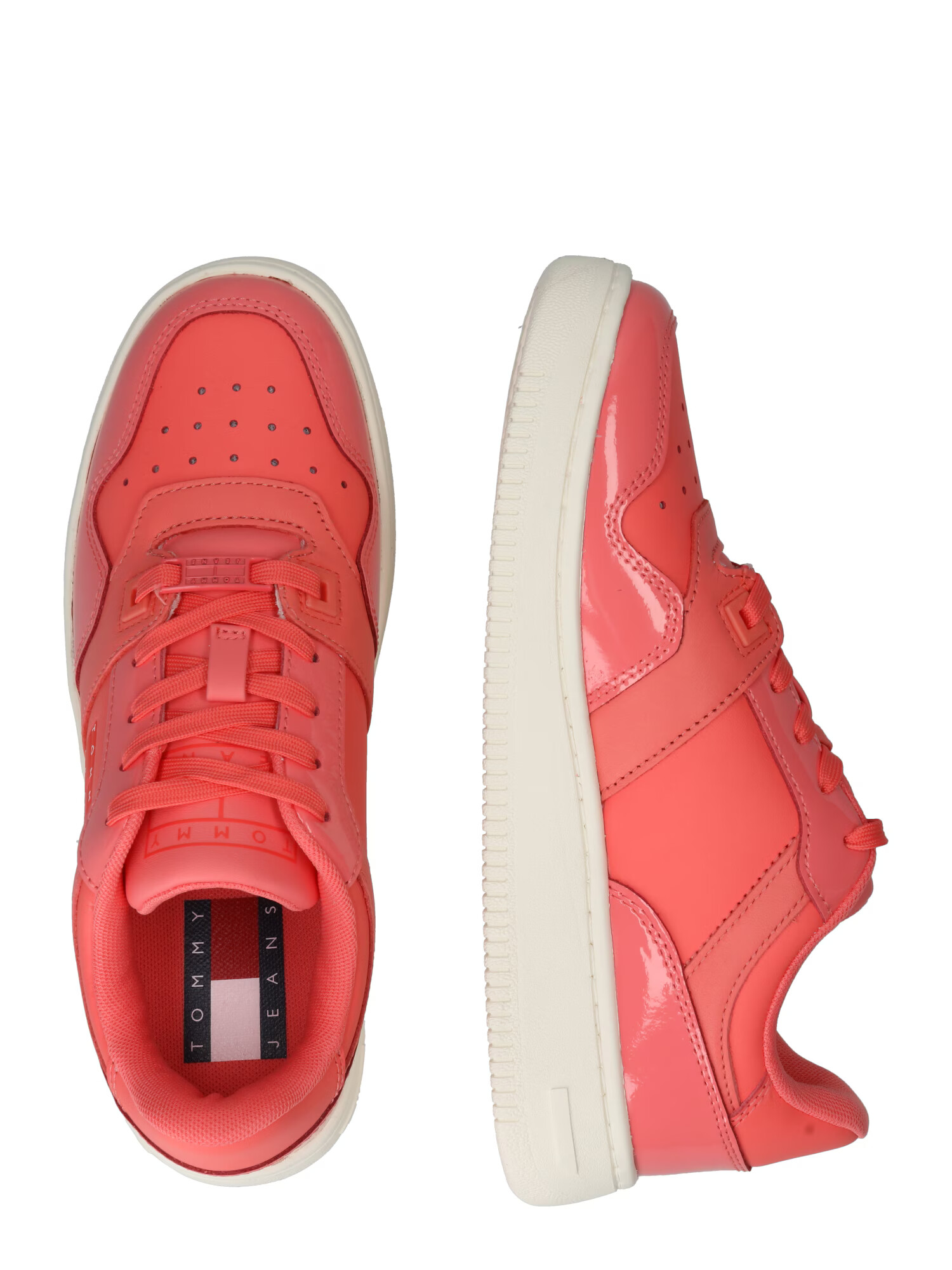 Tommy Jeans Sneaker low roșu pastel / alb - Pled.ro