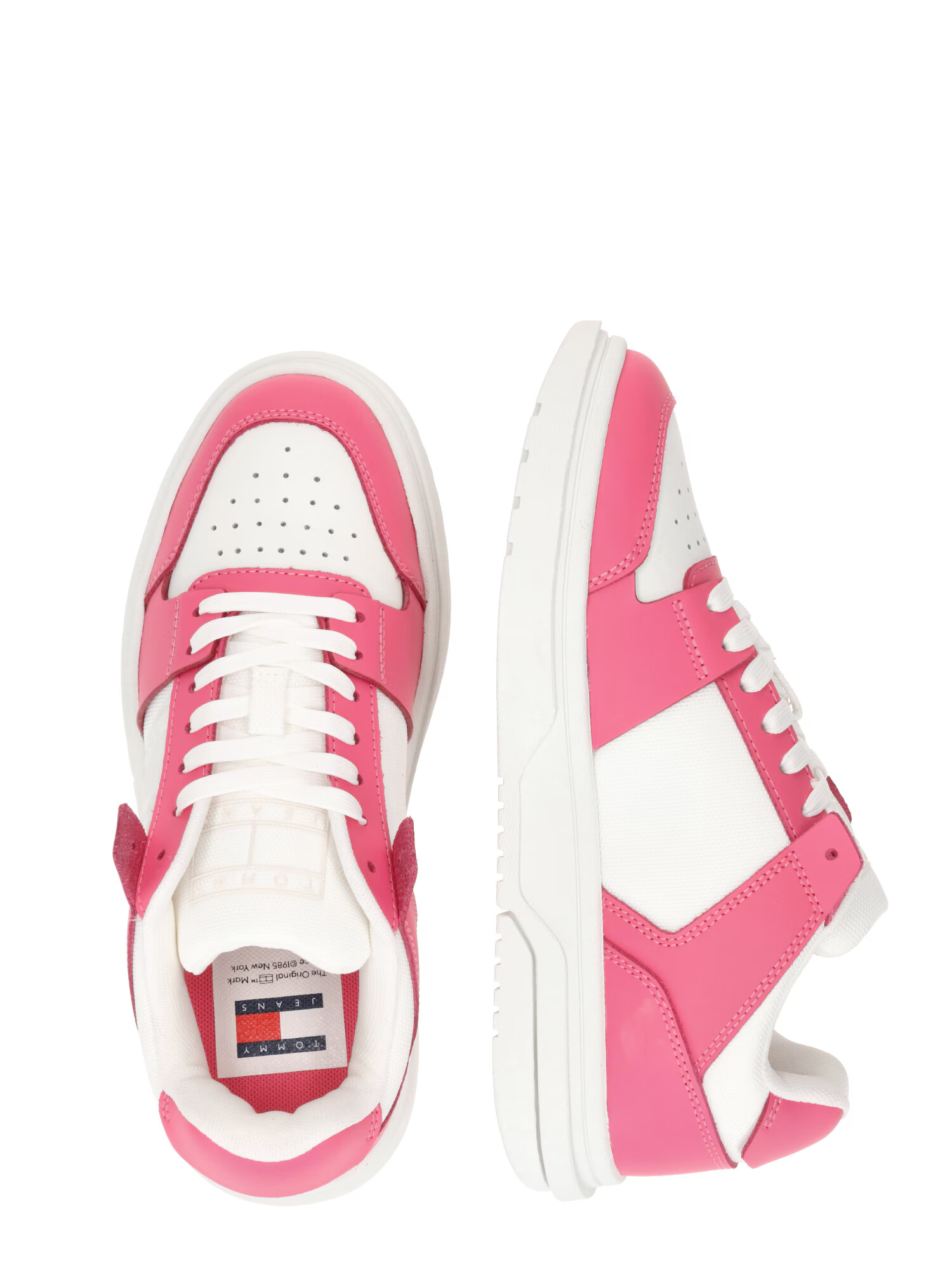 Tommy Jeans Sneaker low roz / alb - Pled.ro