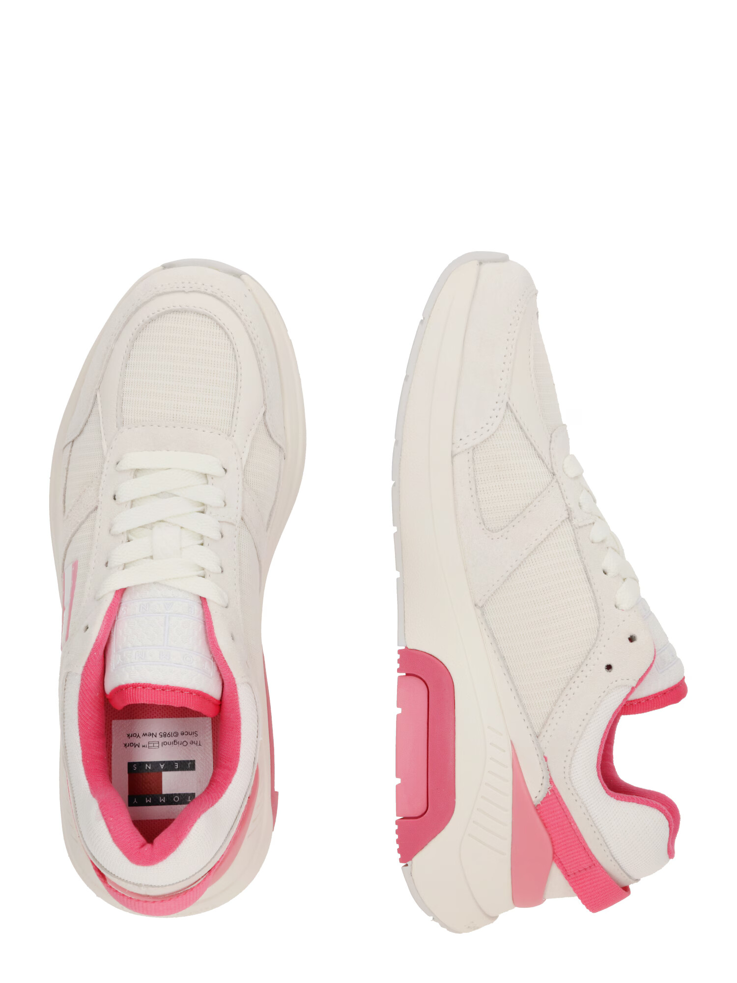 Tommy Jeans Sneaker low roz / alb - Pled.ro