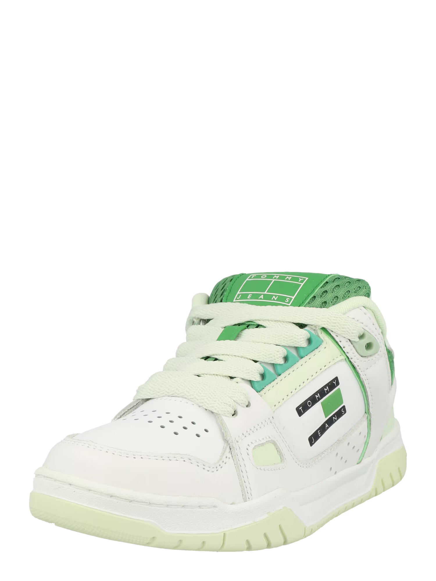 Tommy Jeans Sneaker low verde / negru / alb - Pled.ro