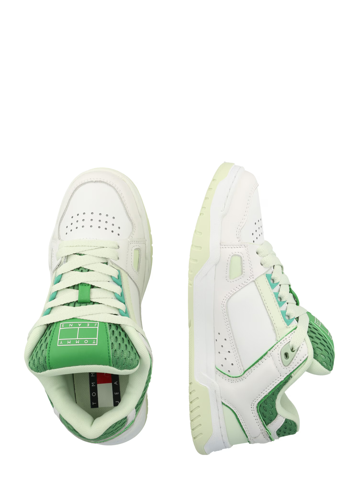 Tommy Jeans Sneaker low verde / negru / alb - Pled.ro