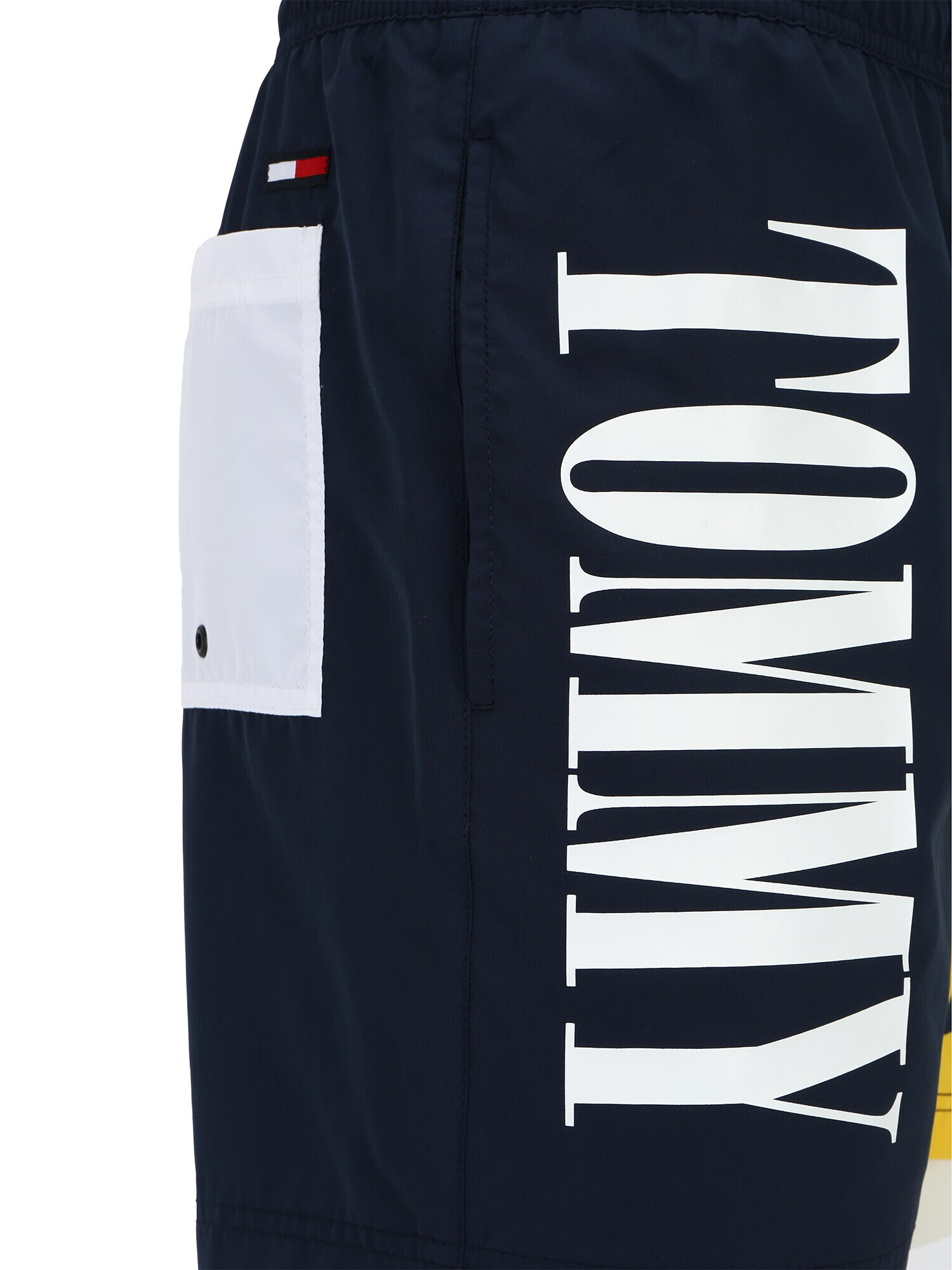 Tommy Jeans Șorturi de baie bleumarin / galben / alb - Pled.ro