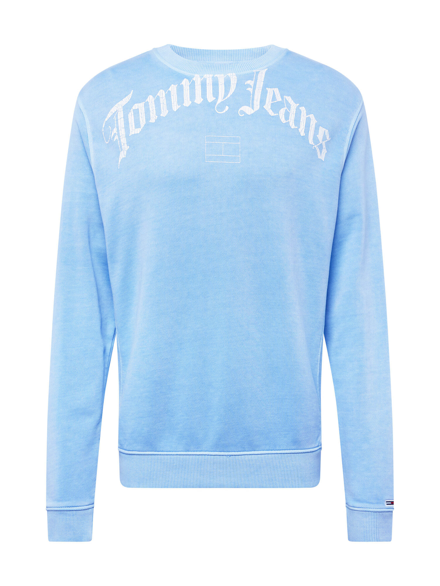 Tommy Jeans Bluză de molton 'GRUNGE' bleumarin / albastru deschis / roșu / alb - Pled.ro