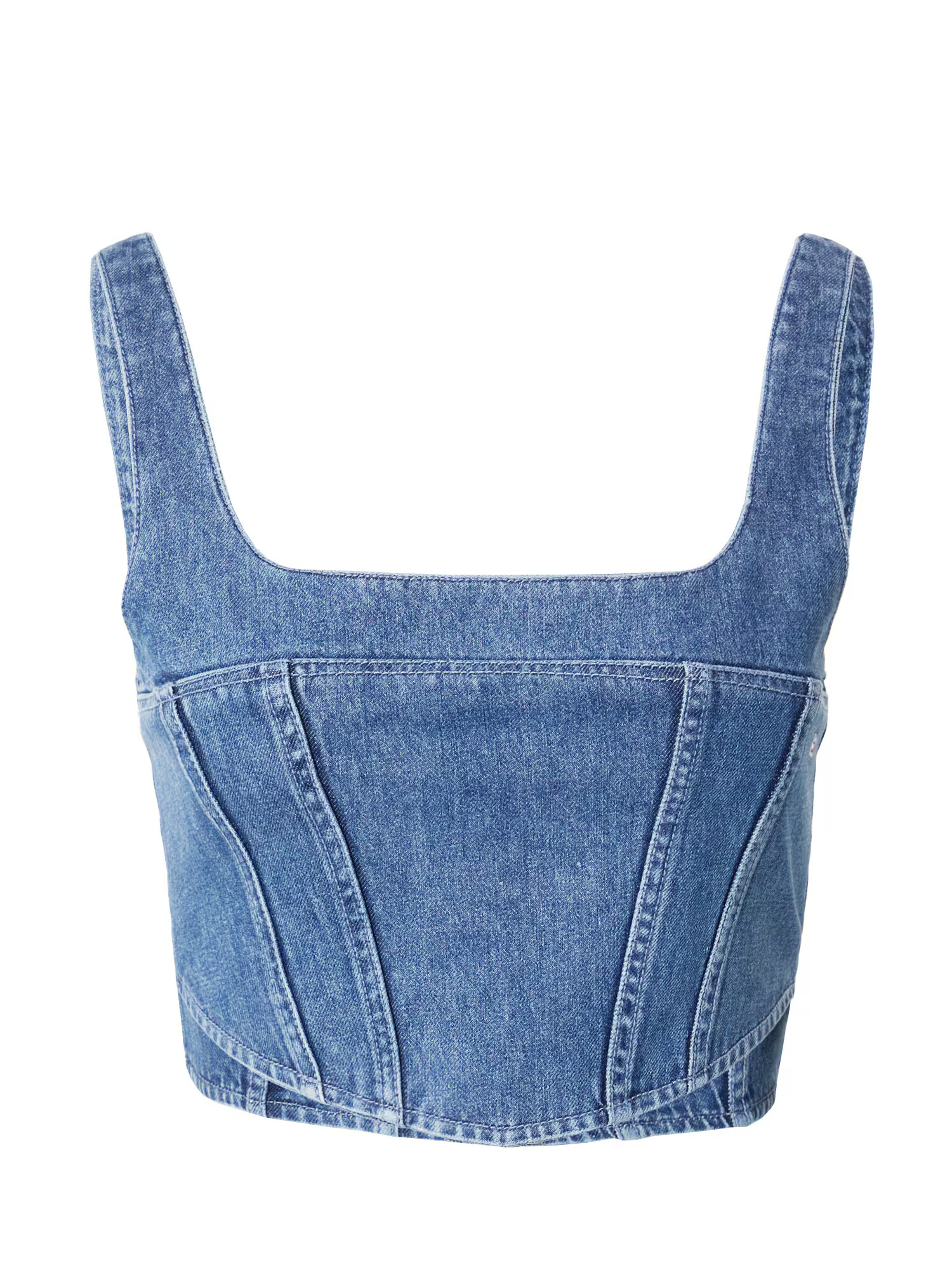 Tommy Jeans Top albastru denim - Pled.ro