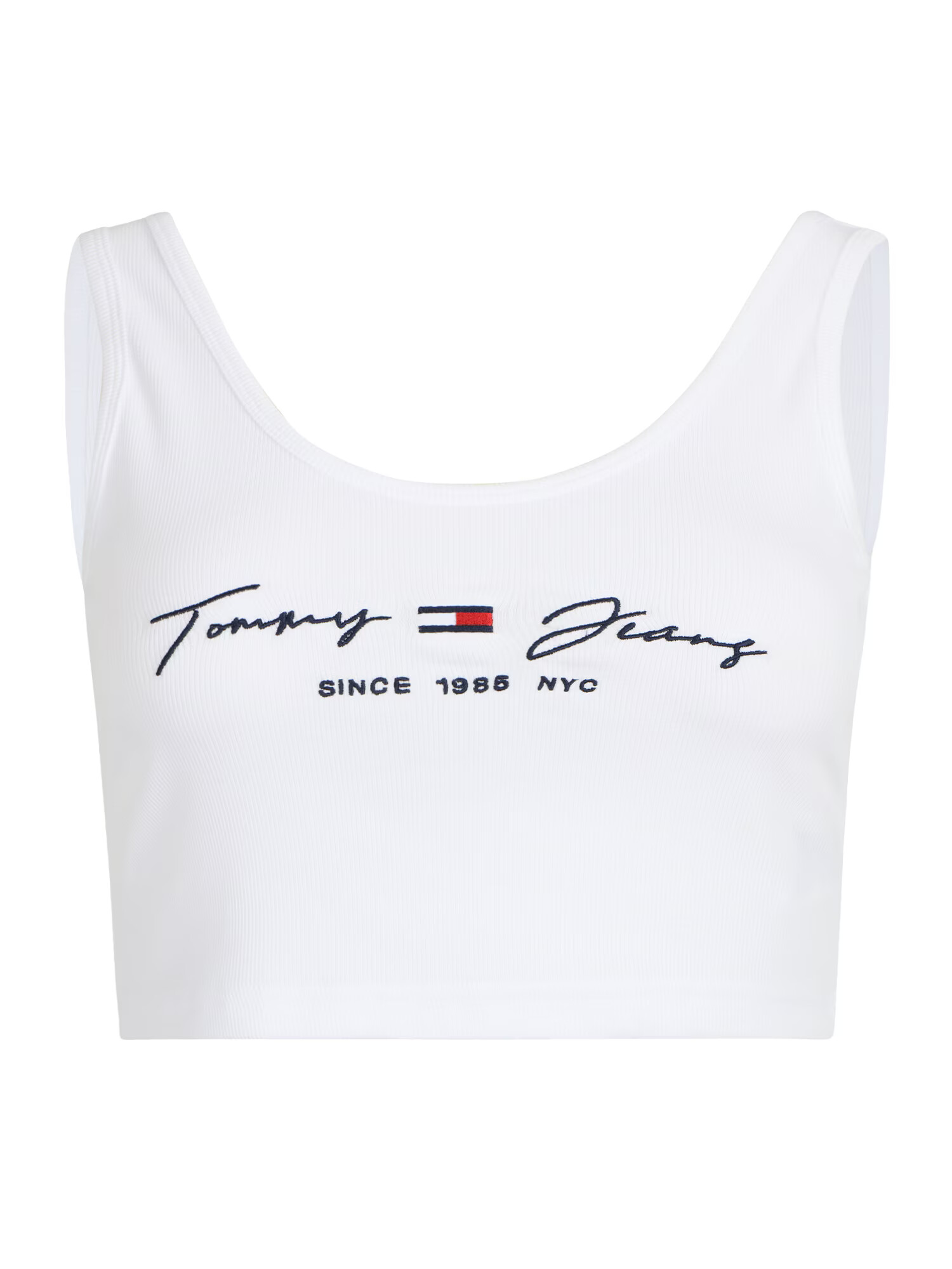 Tommy Jeans Top bleumarin / roșu / alb - Pled.ro