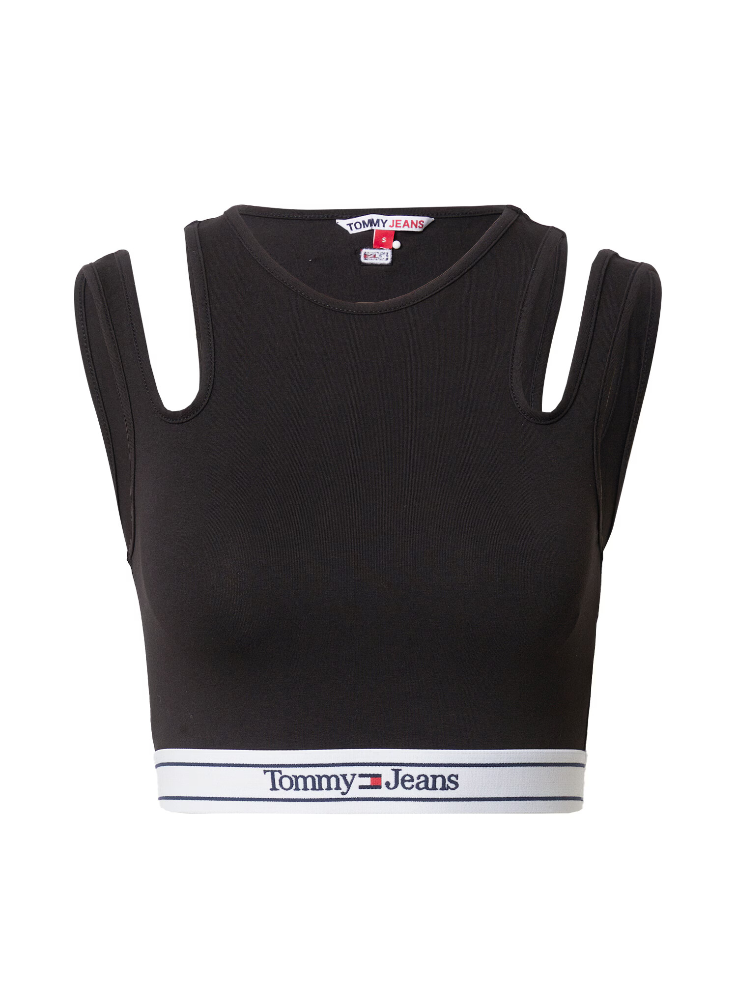 Tommy Jeans Top bleumarin / roșu / negru / alb murdar - Pled.ro