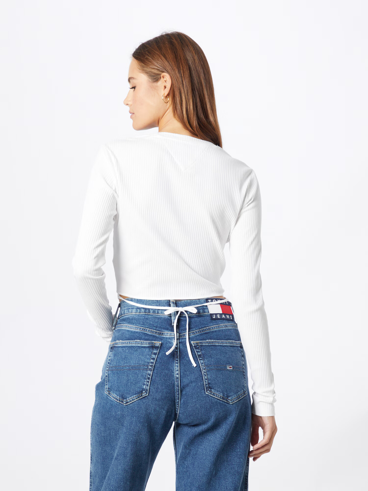 Tommy Jeans Tricou alb - Pled.ro