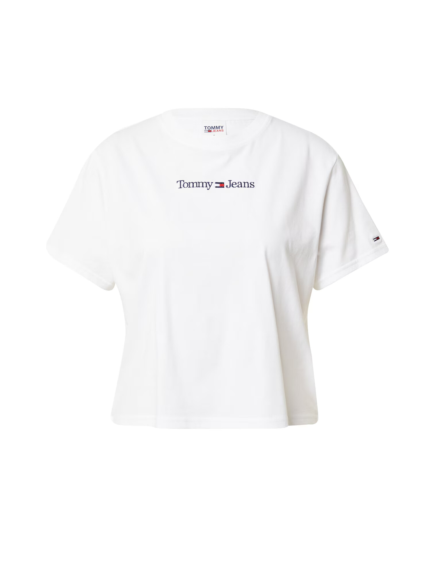 Tommy Jeans Tricou albastru închis / roșu / alb - Pled.ro