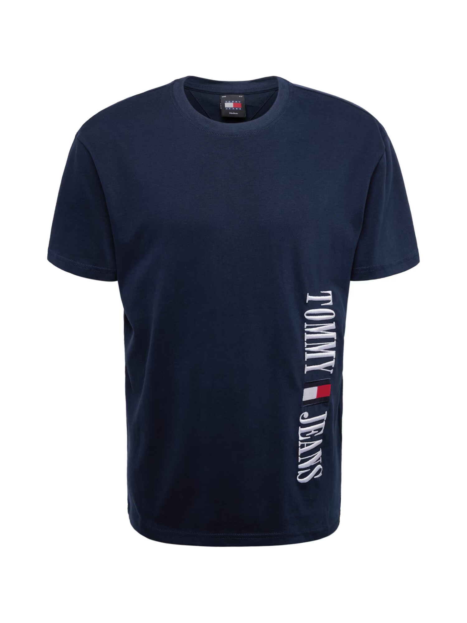 Tommy Jeans Tricou albastru închis / roșu / alb - Pled.ro