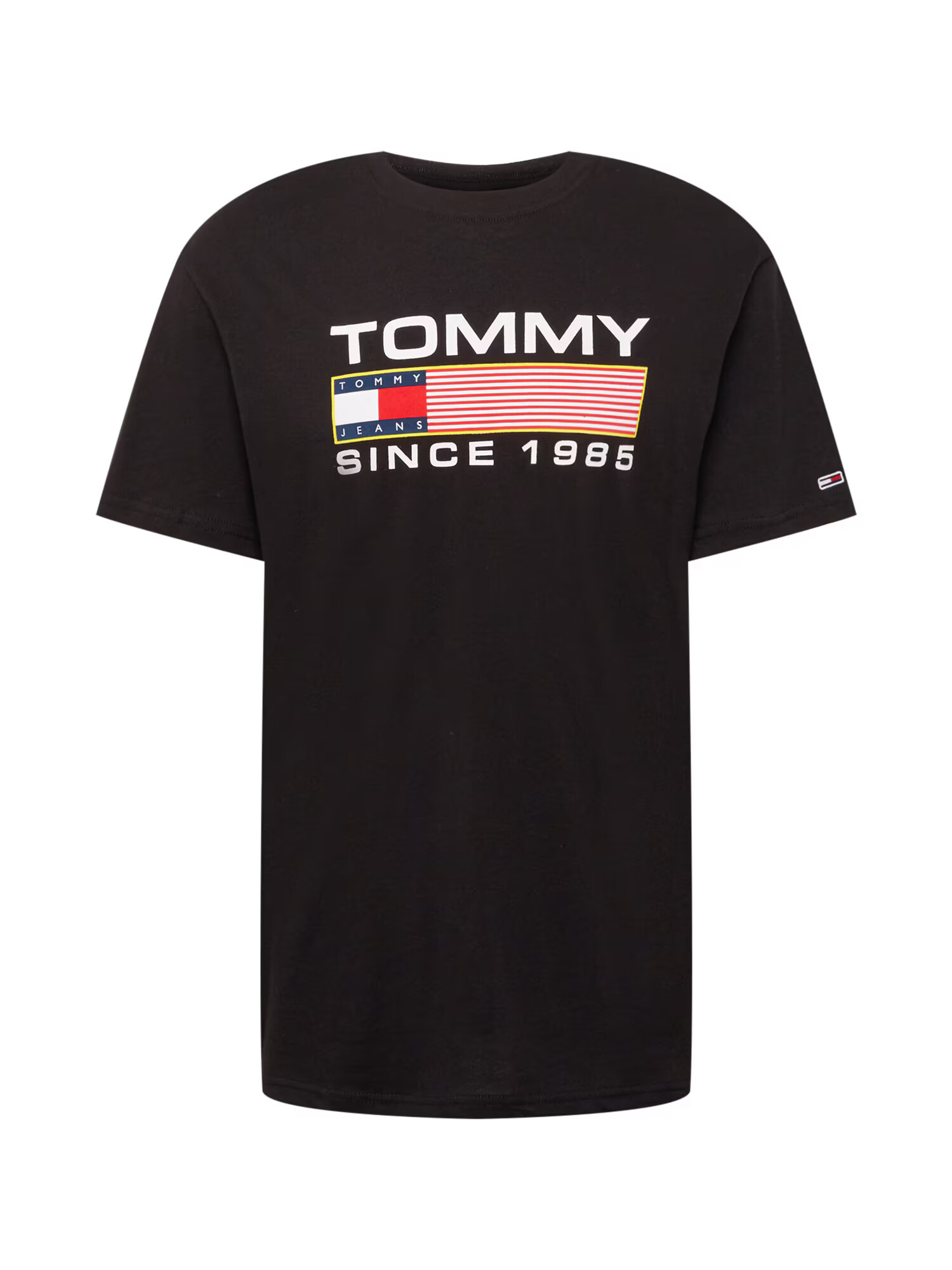 Tommy Jeans Tricou albastru închis / roșu intens / negru / alb - Pled.ro