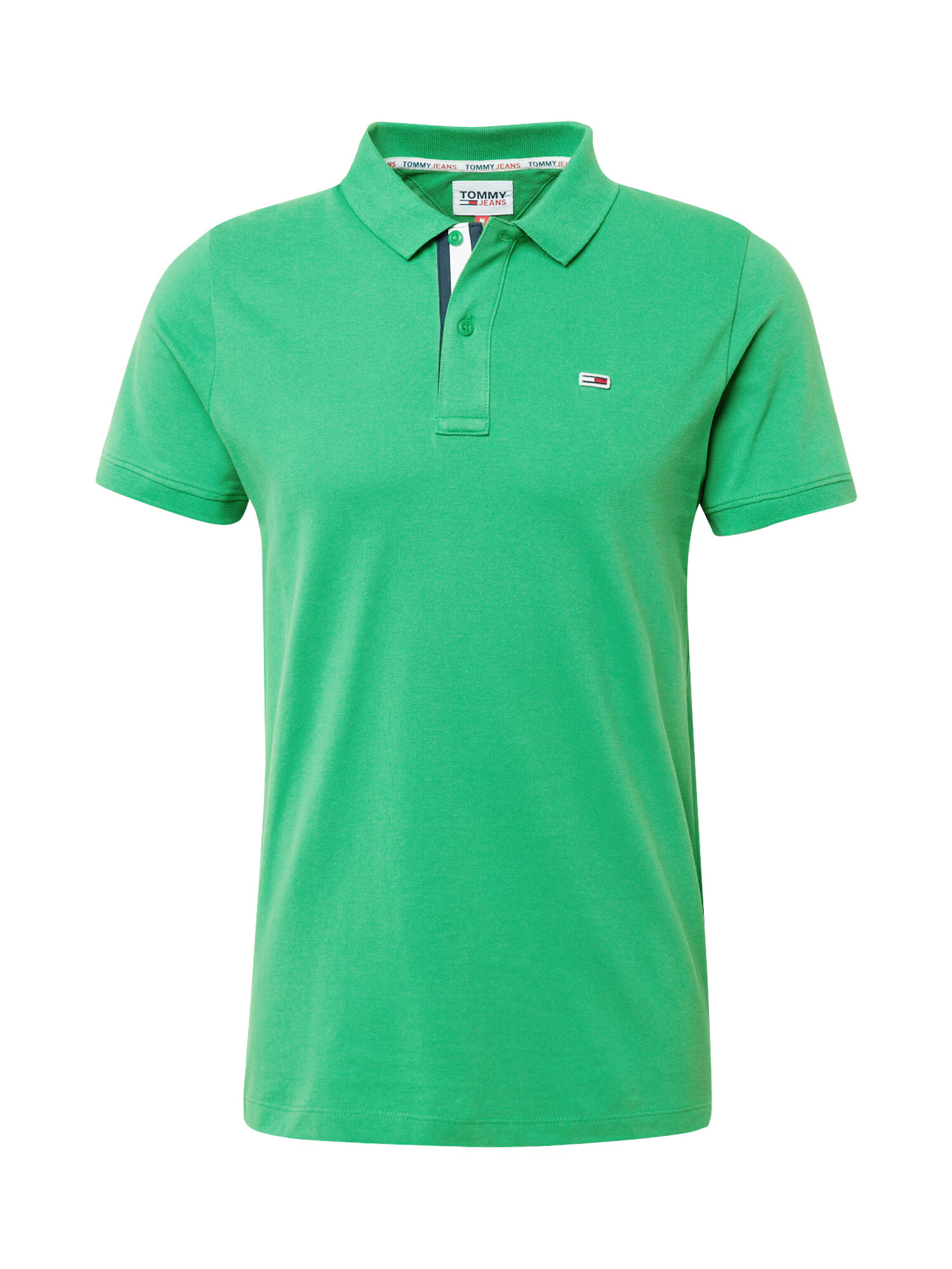 Tommy Jeans Tricou albastru închis / verde deschis / alb - Pled.ro