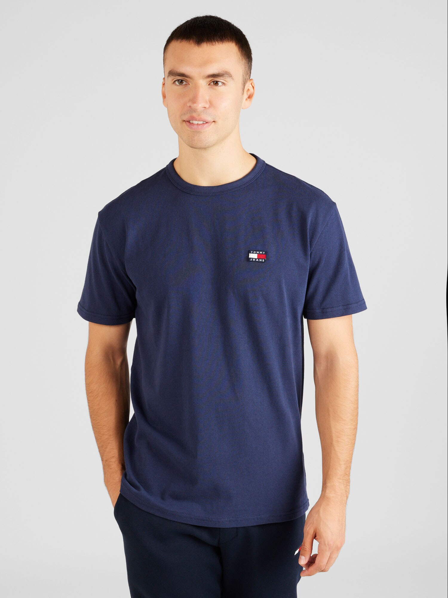 Tommy Jeans Tricou albastru marin / roșu / alb - Pled.ro