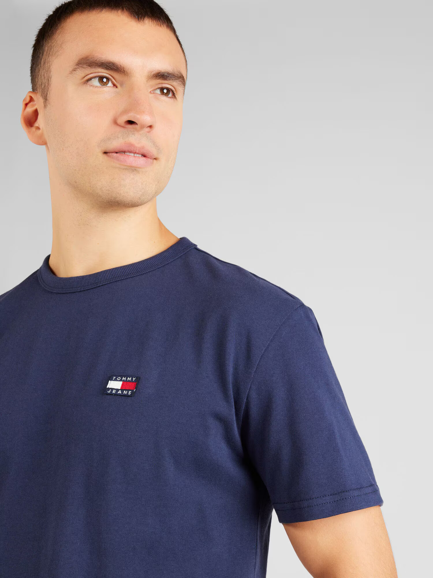 Tommy Jeans Tricou albastru marin / roșu / alb - Pled.ro