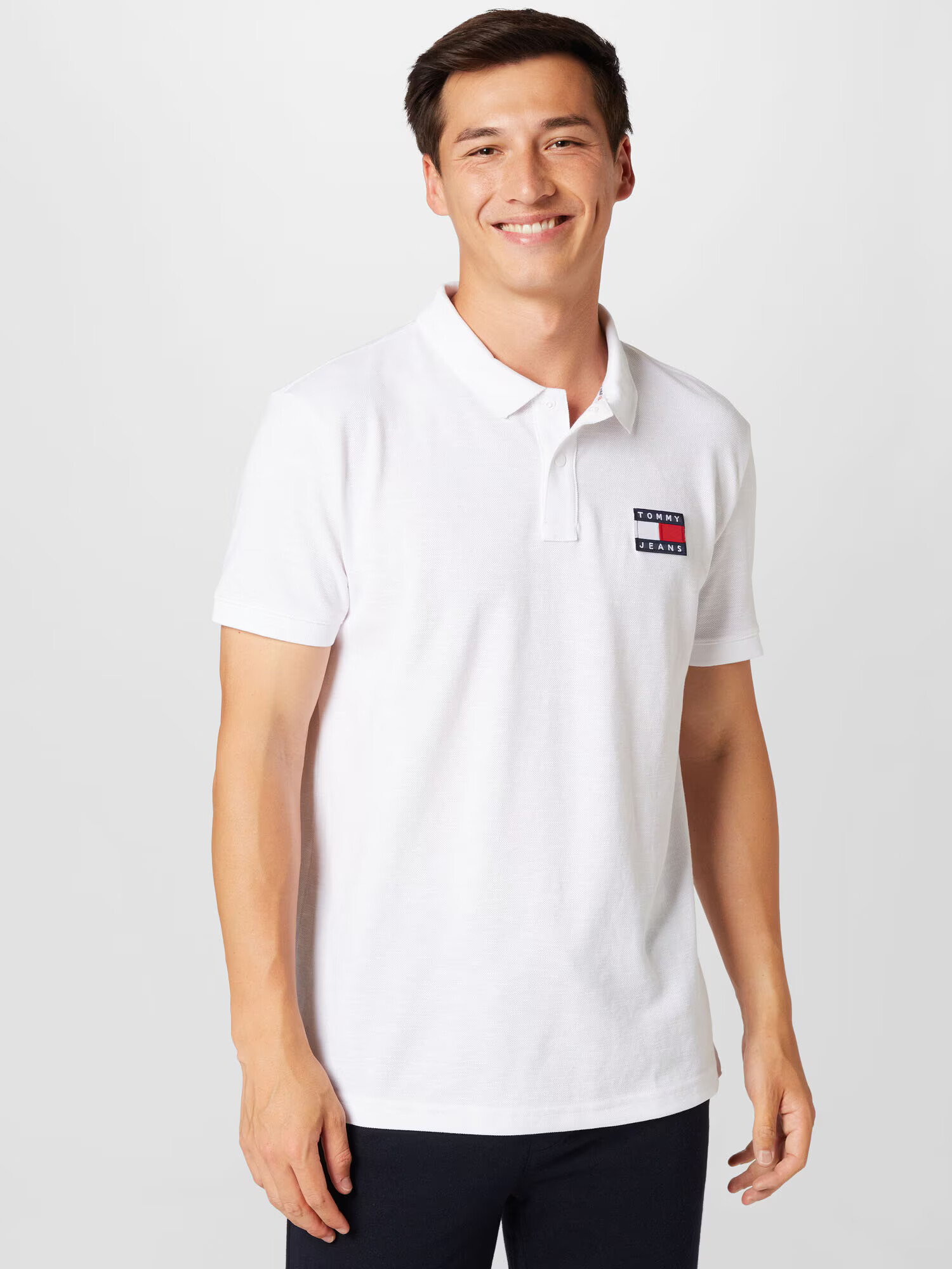 Tommy Jeans Tricou albastru marin / roșu / alb - Pled.ro