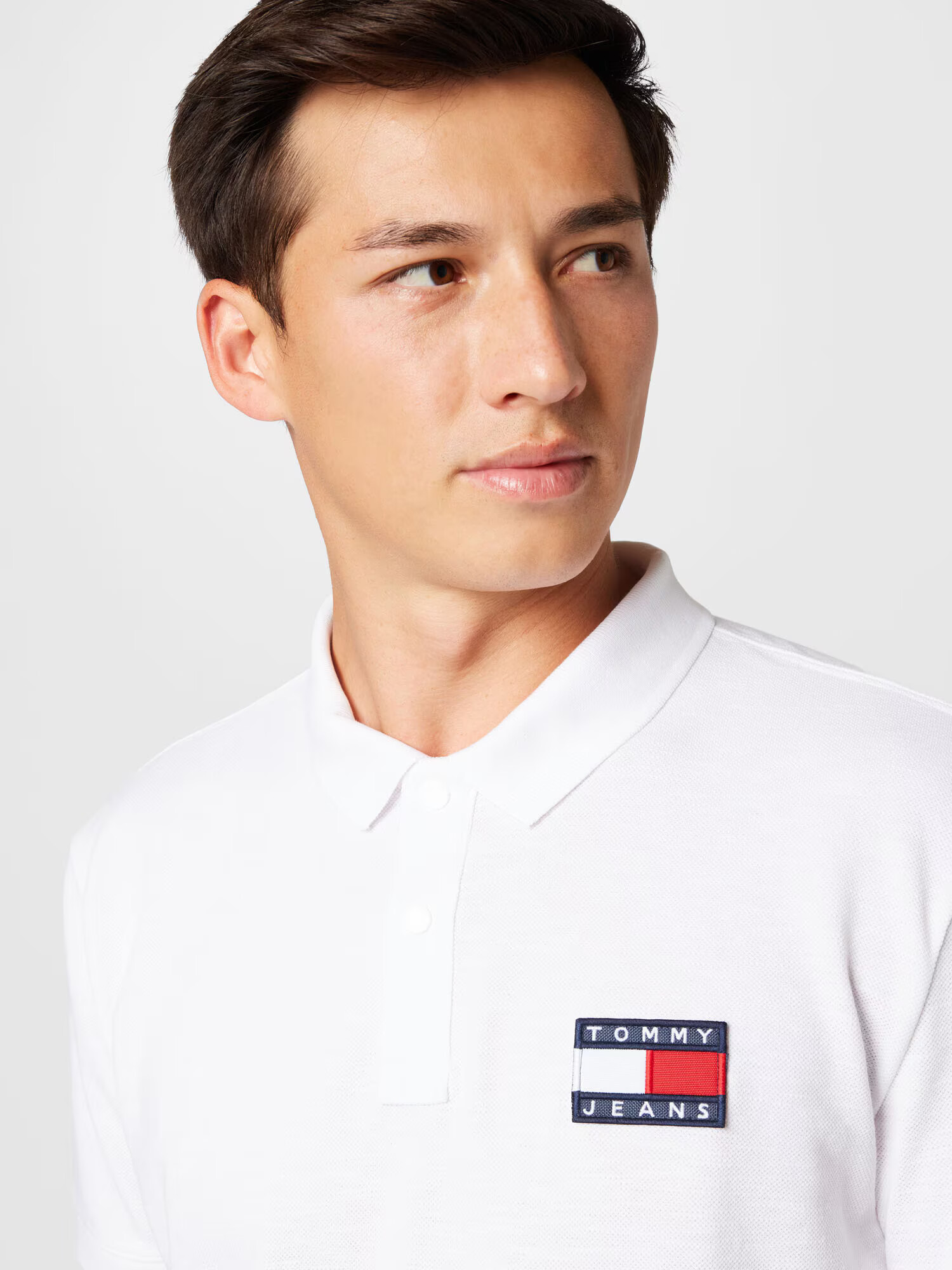 Tommy Jeans Tricou albastru marin / roșu / alb - Pled.ro