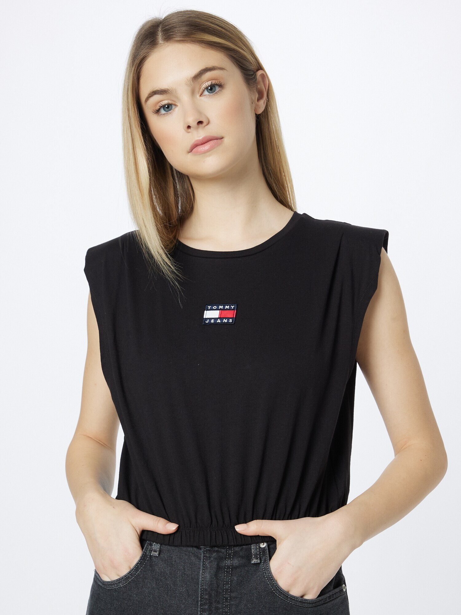 Tommy Jeans Tricou albastru marin / roșu / negru / alb - Pled.ro