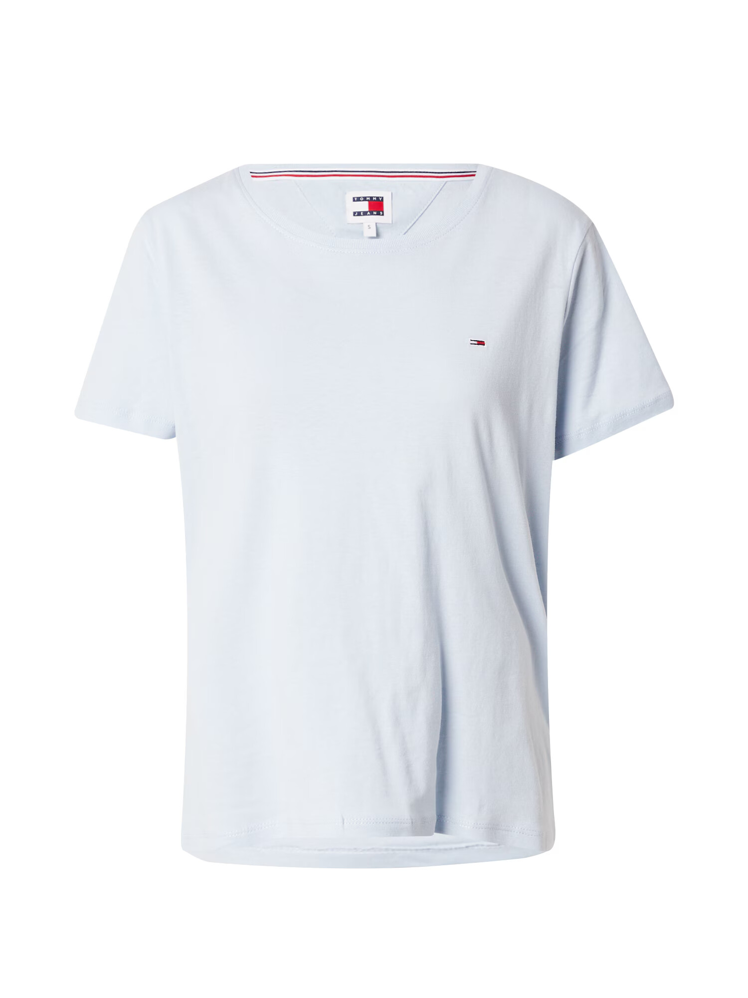 Tommy Jeans Tricou albastru pastel - Pled.ro