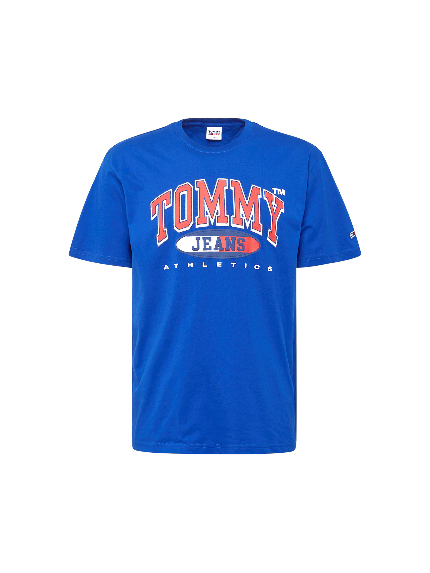 Tommy Jeans Tricou 'Essential' albastru / roșu / alb - Pled.ro