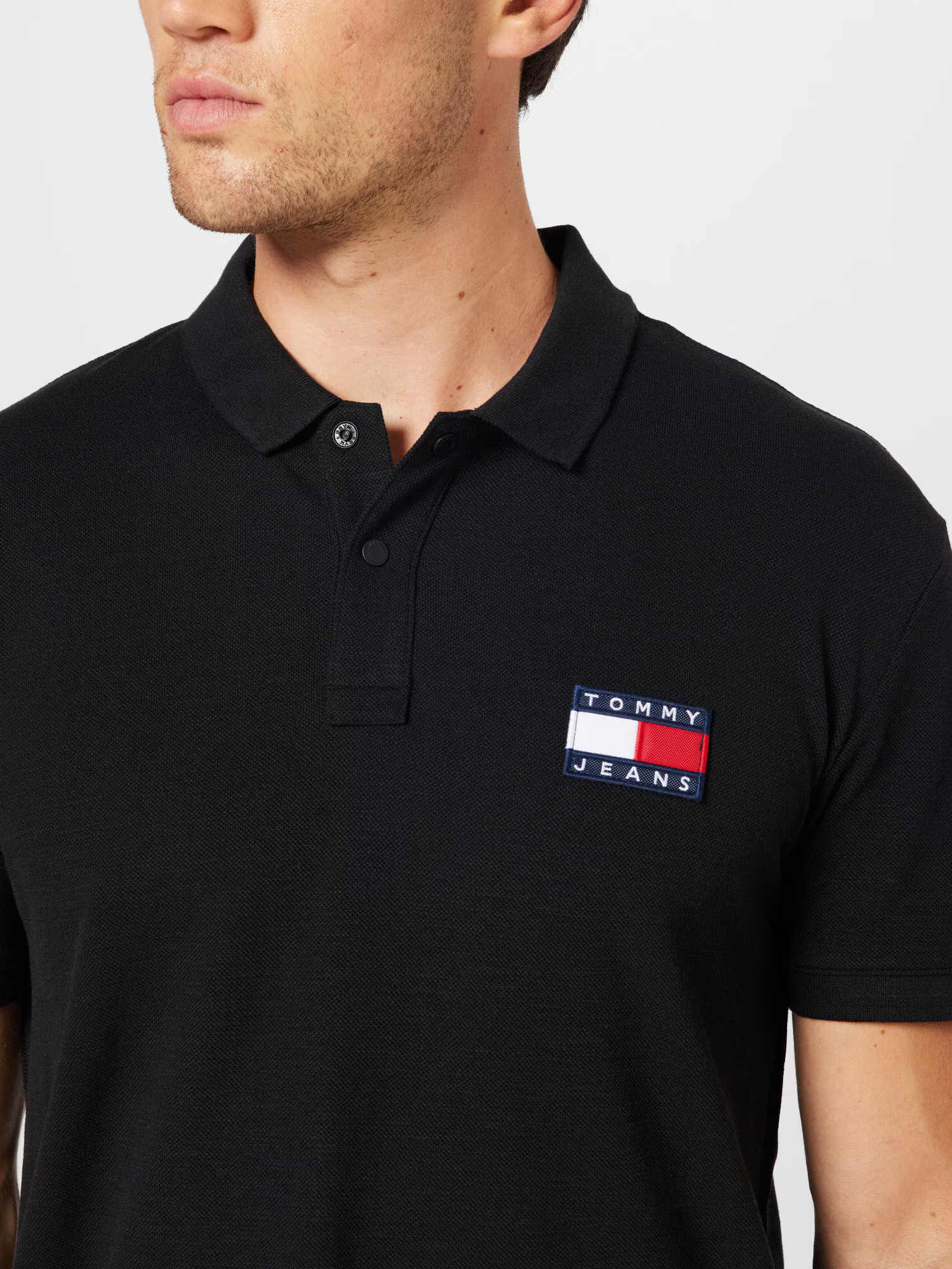 Tommy Jeans Tricou albastru / roșu / negru / alb - Pled.ro