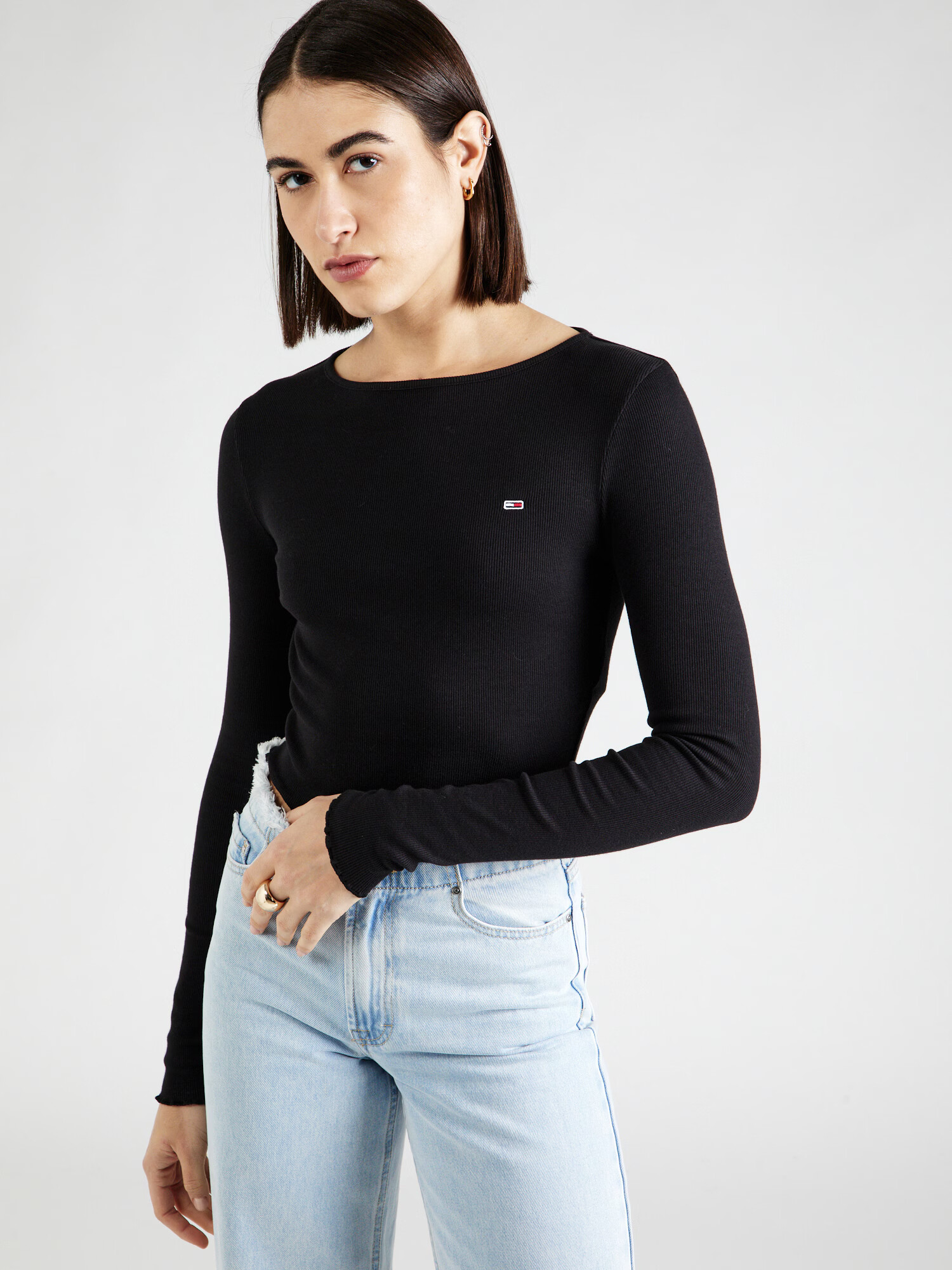 Tommy Jeans Tricou albastru / roșu / negru / alb - Pled.ro