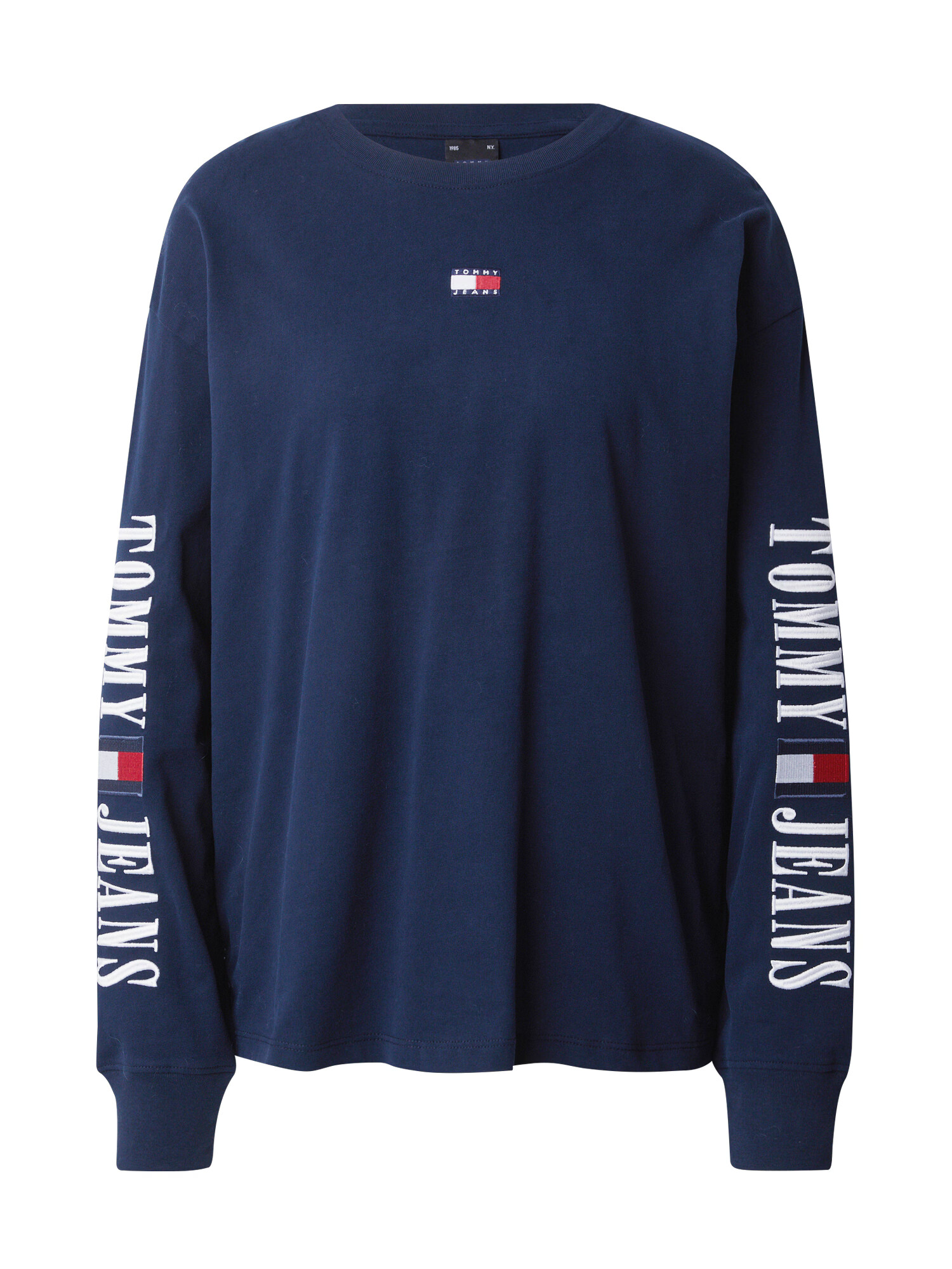 Tommy Jeans Tricou 'Archive' bleumarin / alb - Pled.ro