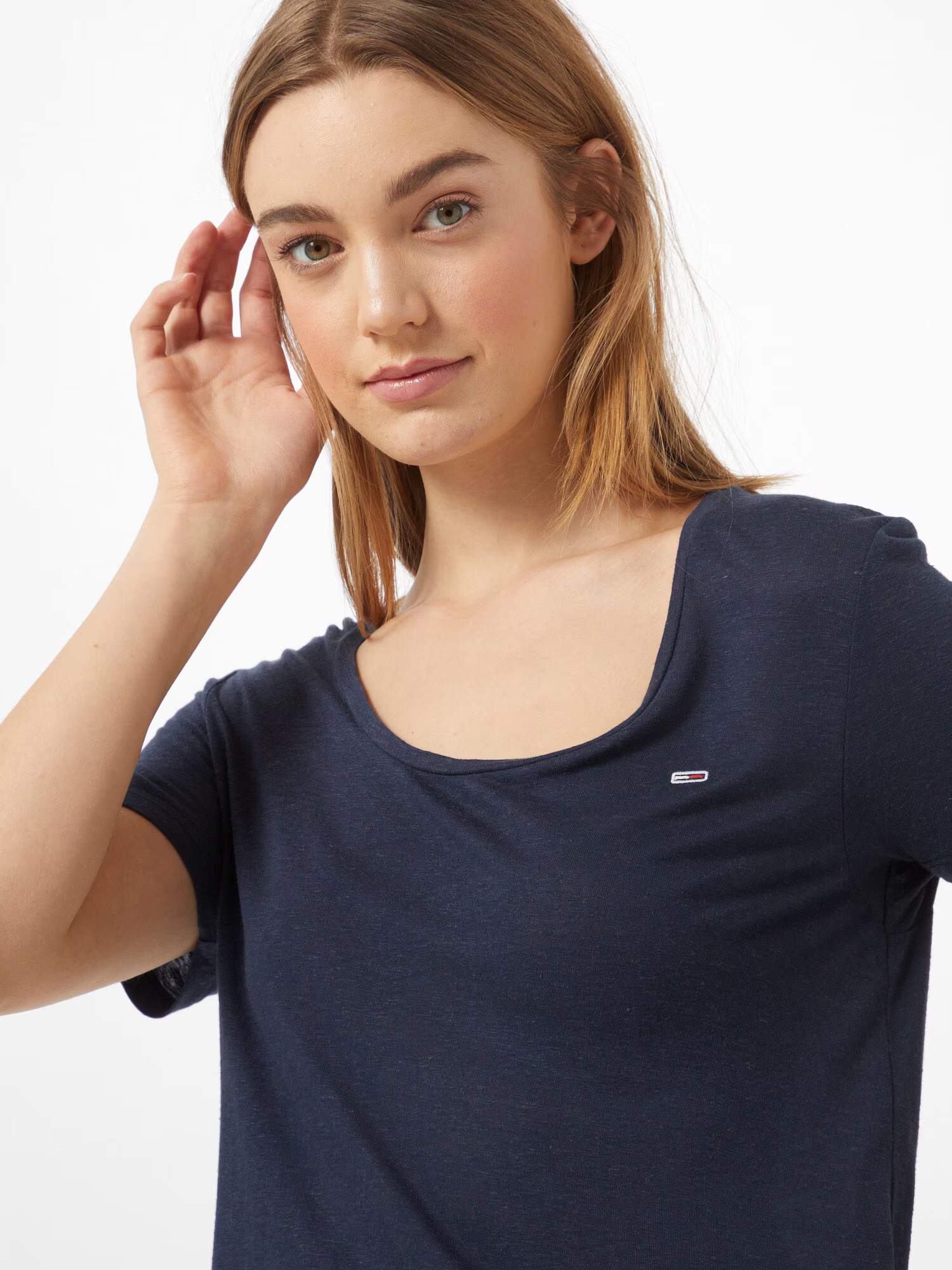 Tommy Jeans Tricou bleumarin - Pled.ro