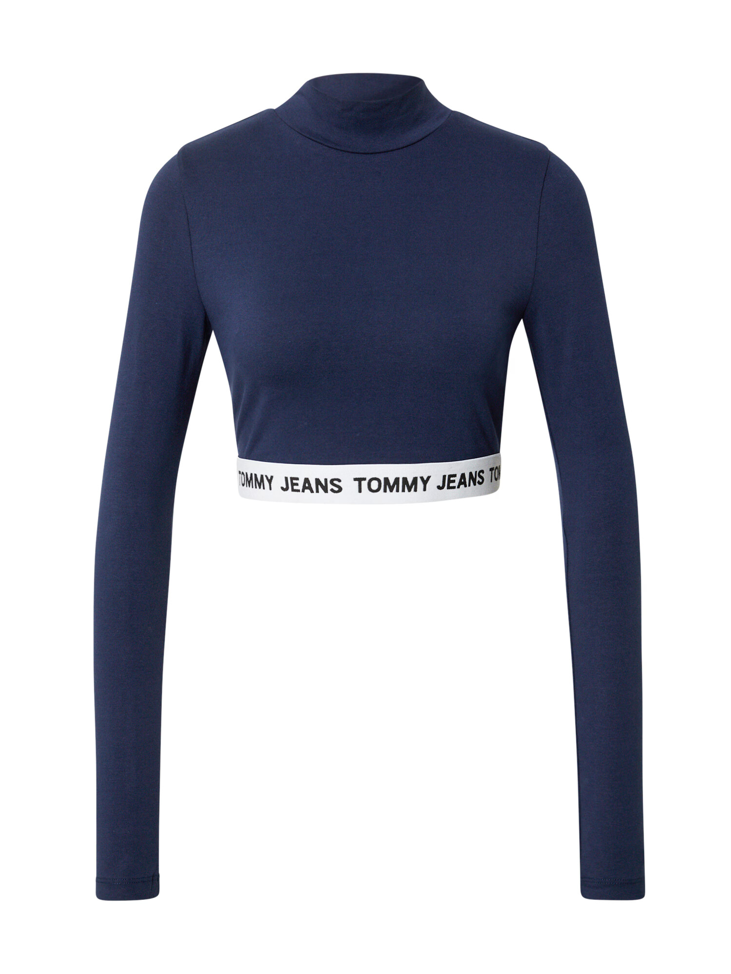 Tommy Jeans Tricou bleumarin / alb - Pled.ro